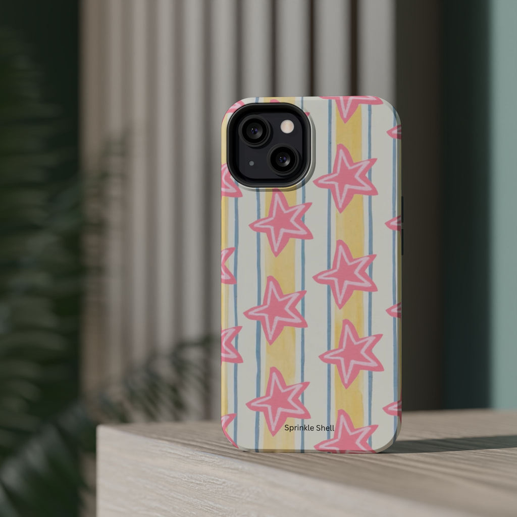 MagSafe Sunmer Stars Iphone Case