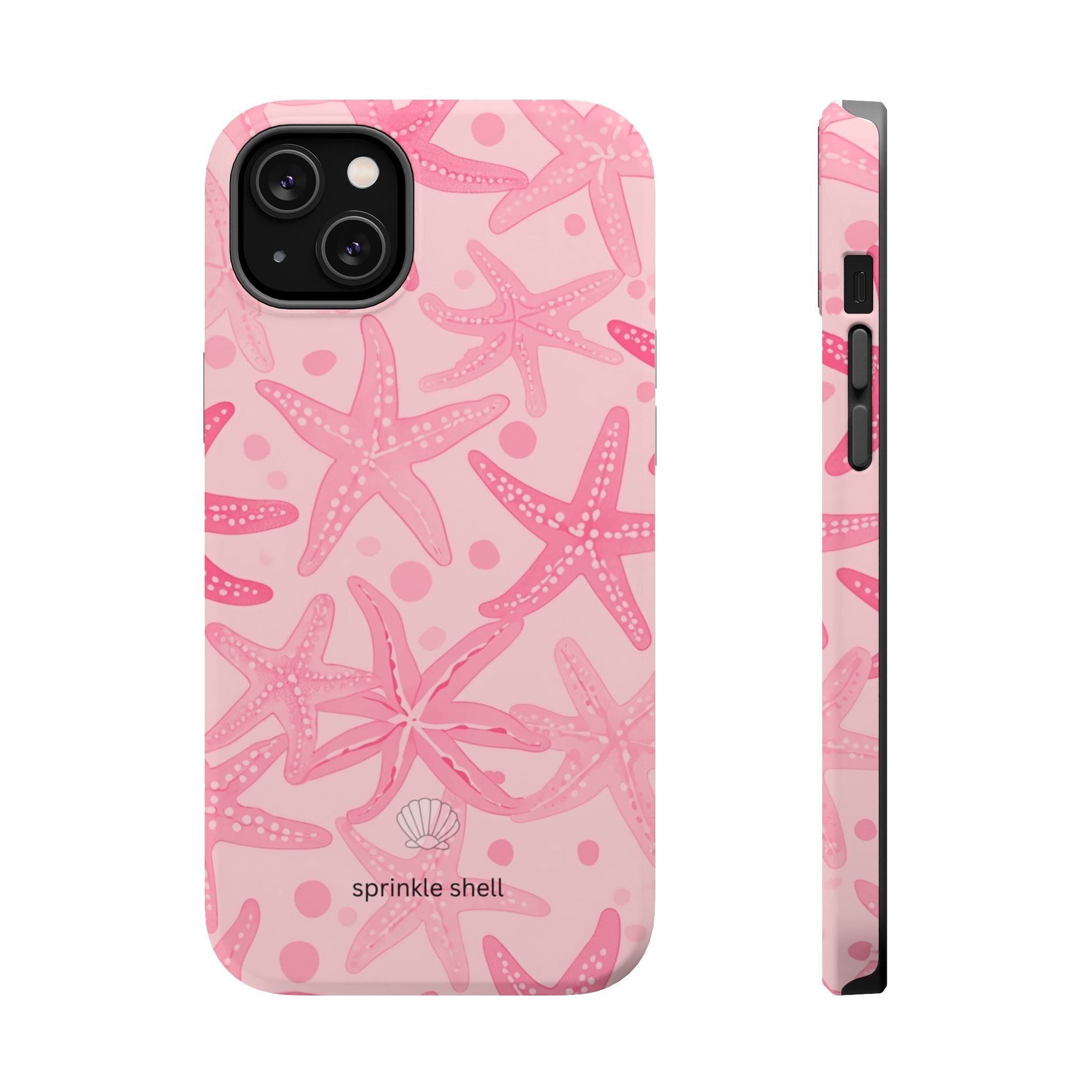 MagSafe Pink Starfish Iphone Case