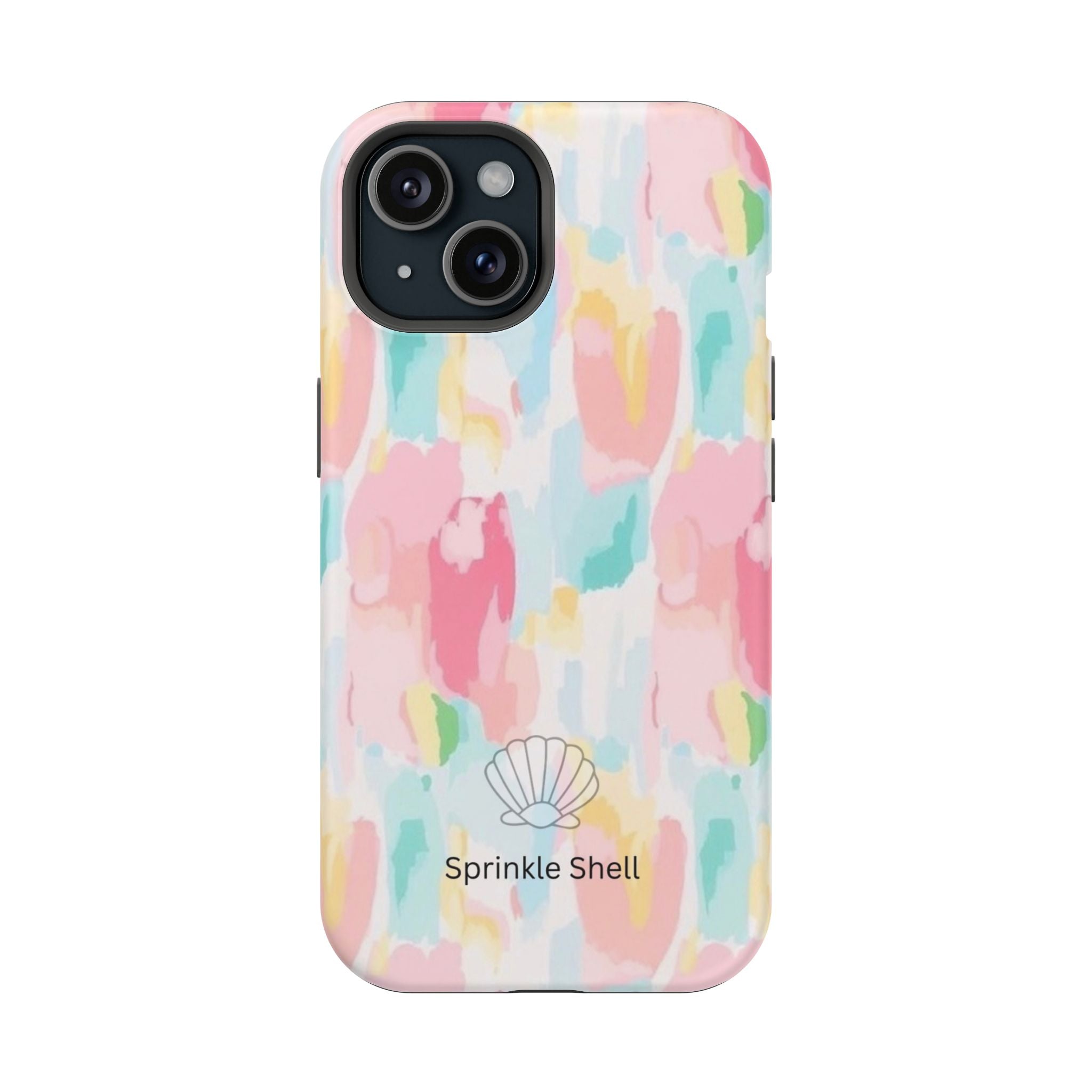 MagSafe cute colorful paint case