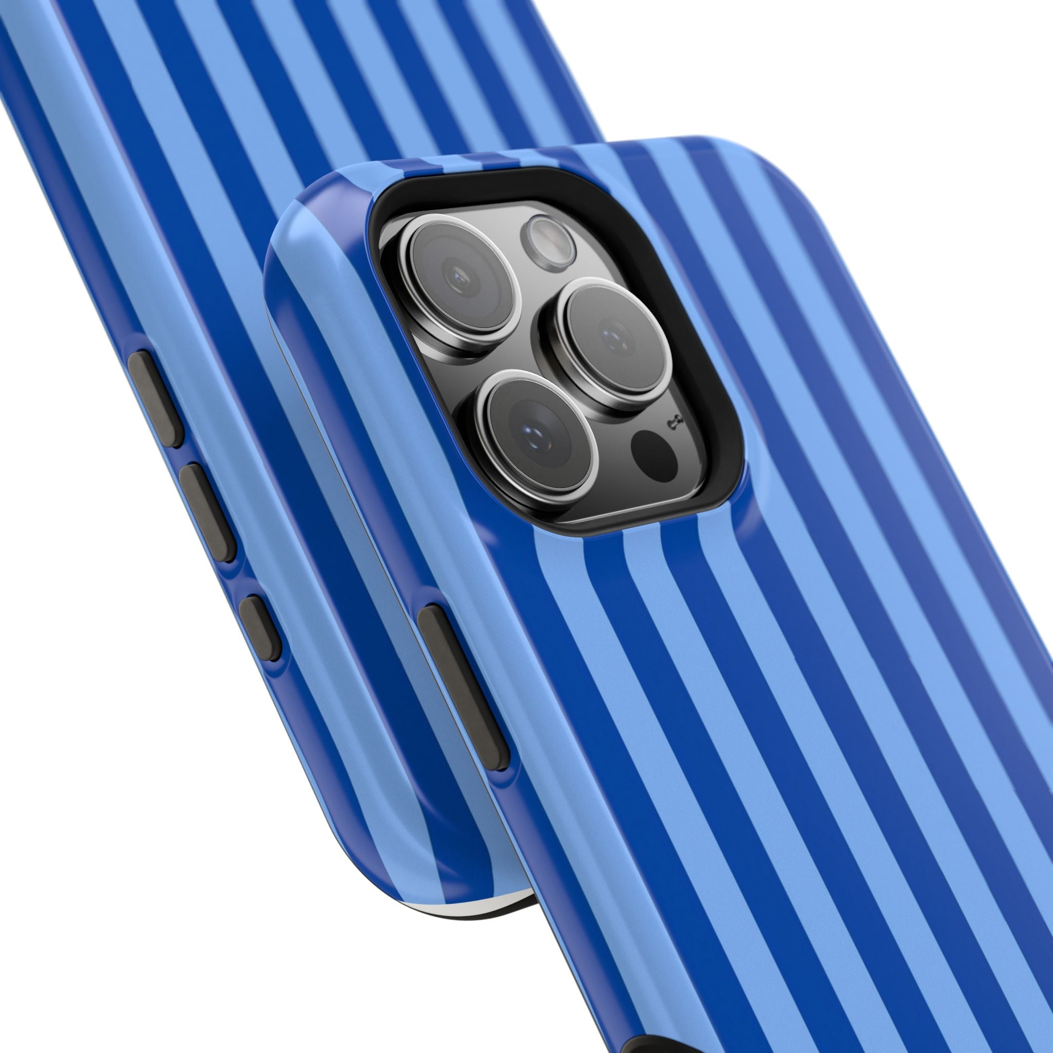 MagSafe blue striped case