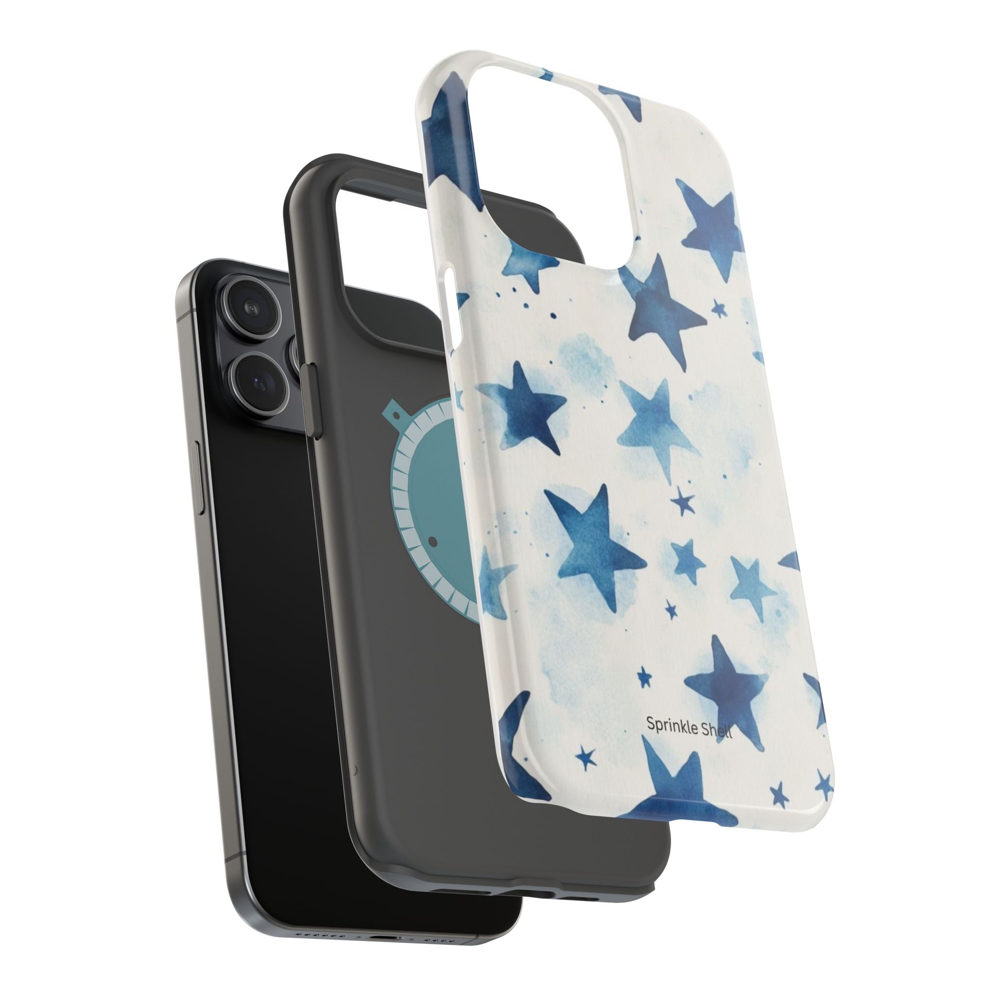MagSafe Blue Stars iPhone Case