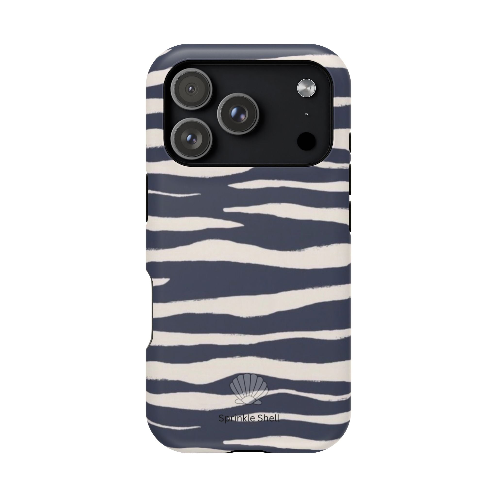 MagSafe Blue zebra print case