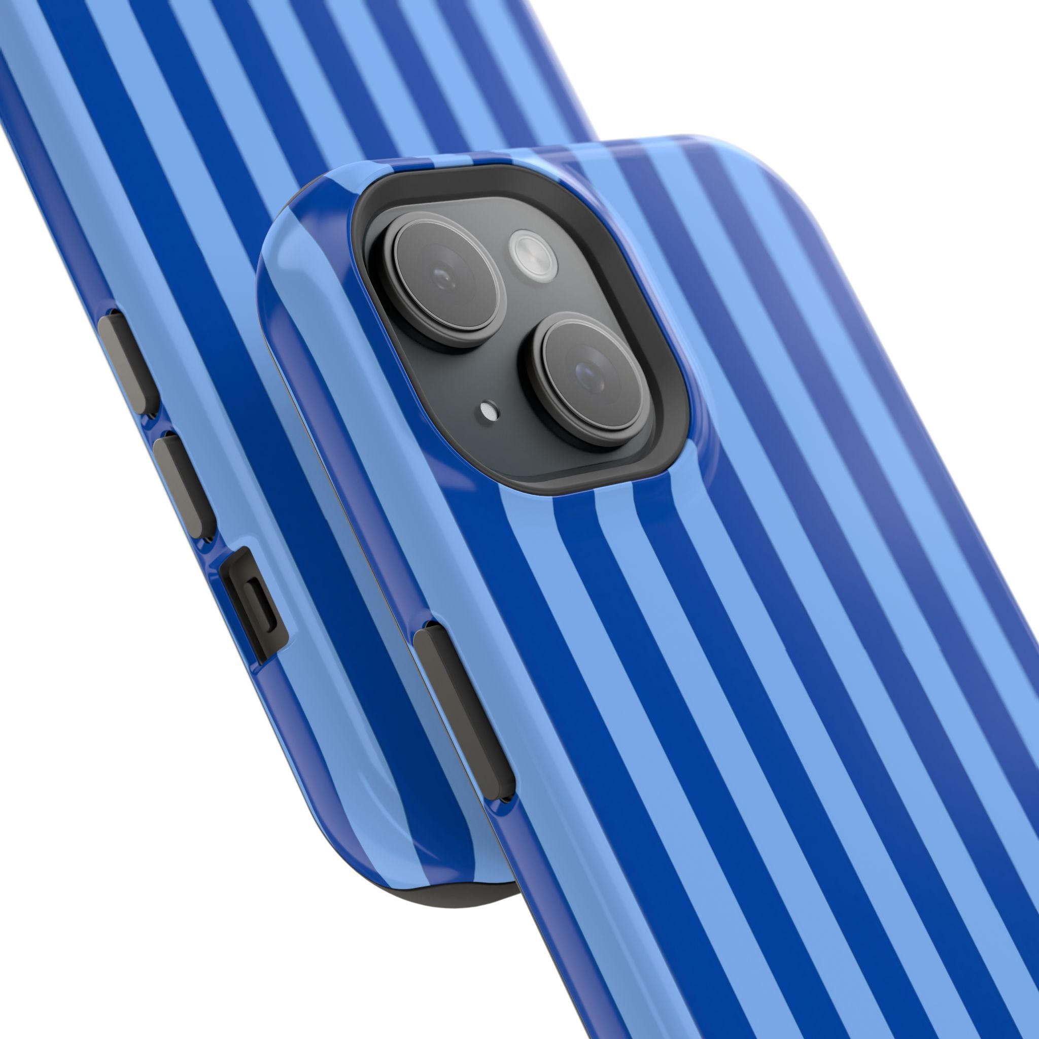MagSafe blue striped case