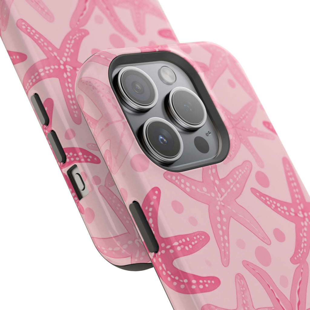 MagSafe Pink Starfish Iphone Case