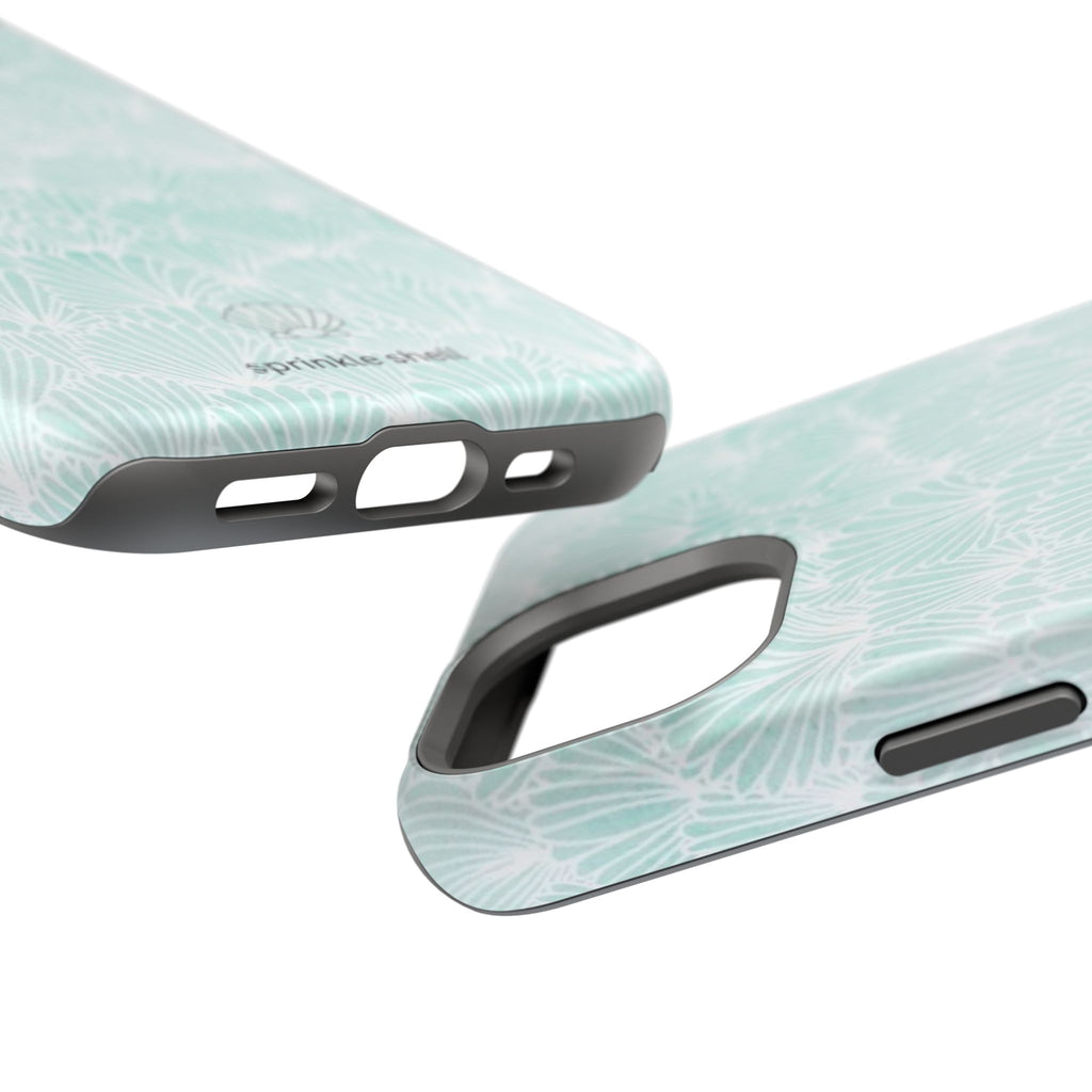MagSafe Teal Shell Iphone case