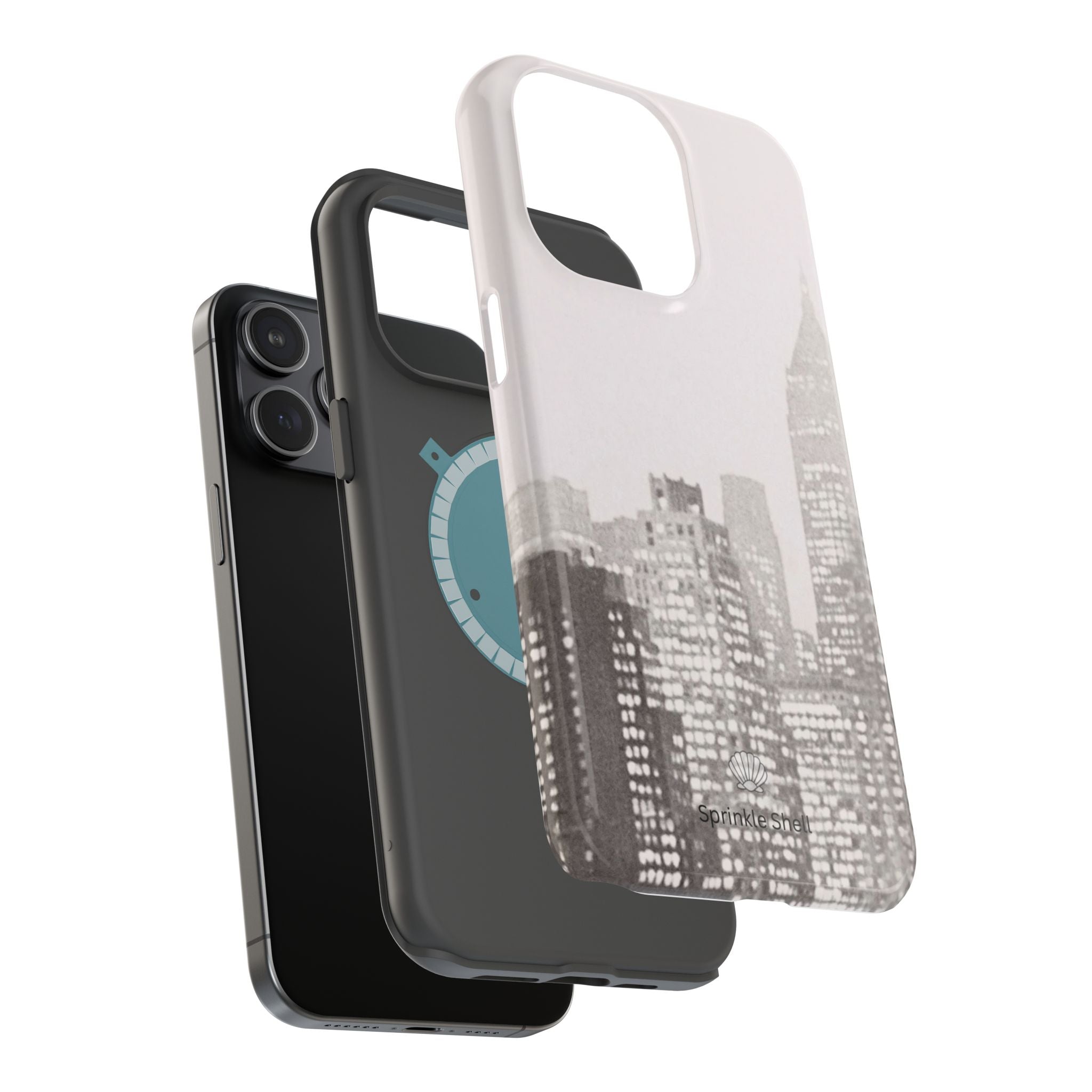 MagSafe city buildings case