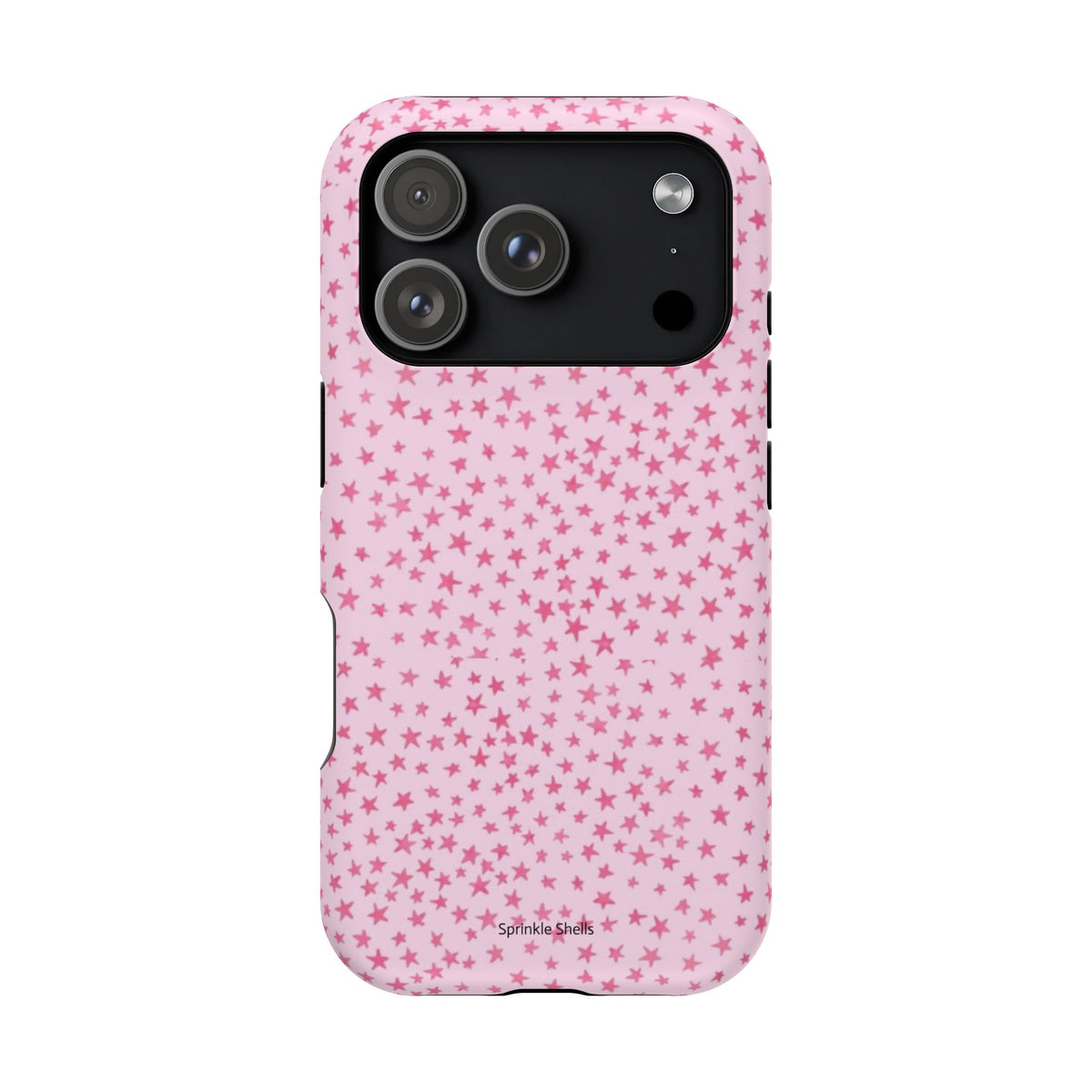 MagSafe mini pink stars case