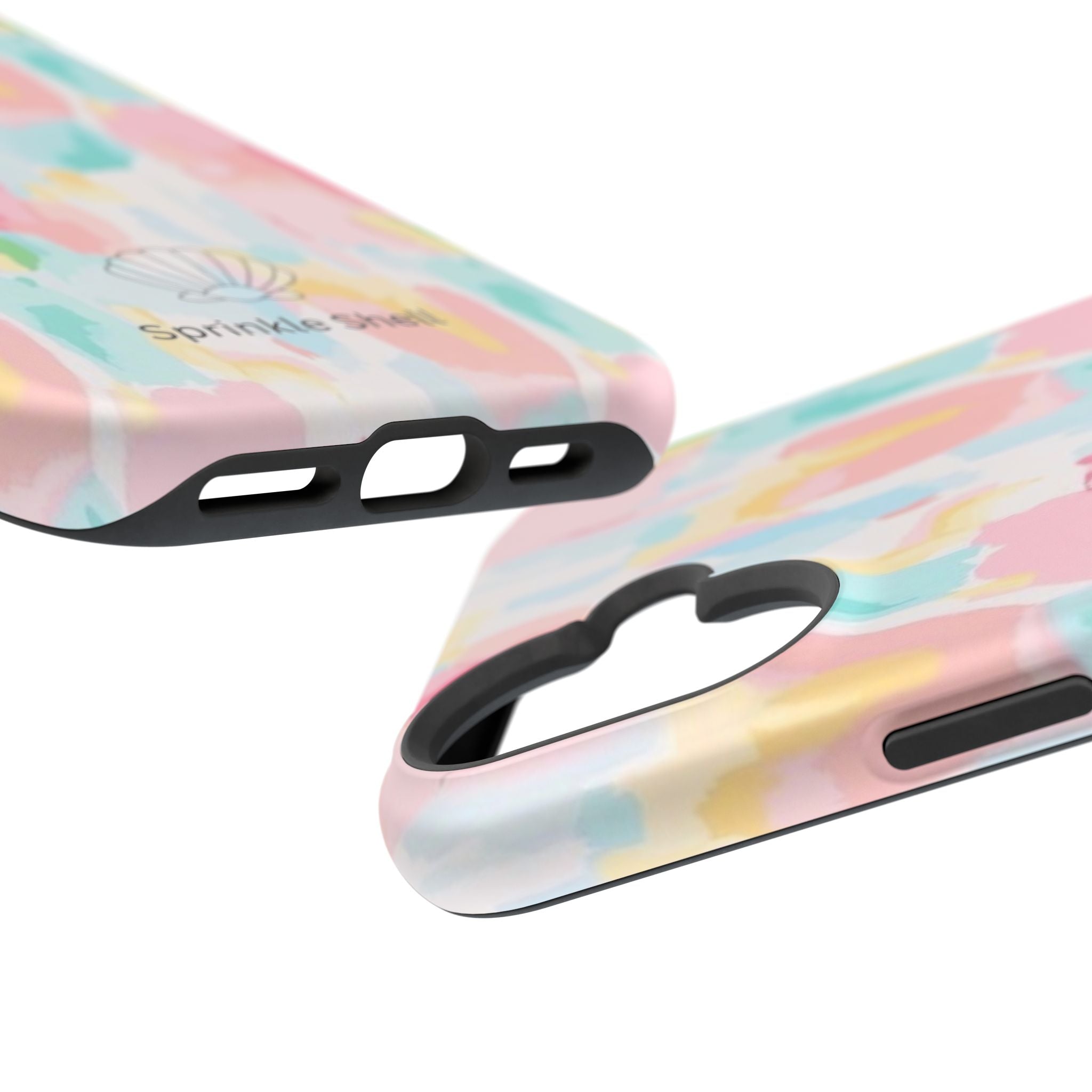 MagSafe cute colorful paint case