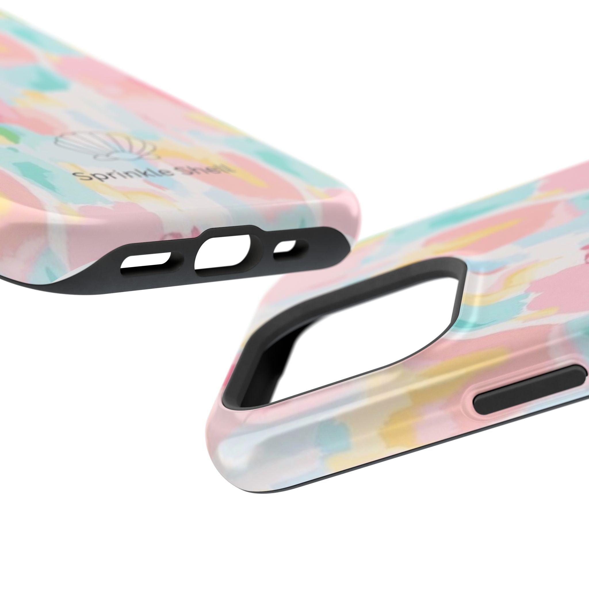 MagSafe cute colorful paint case