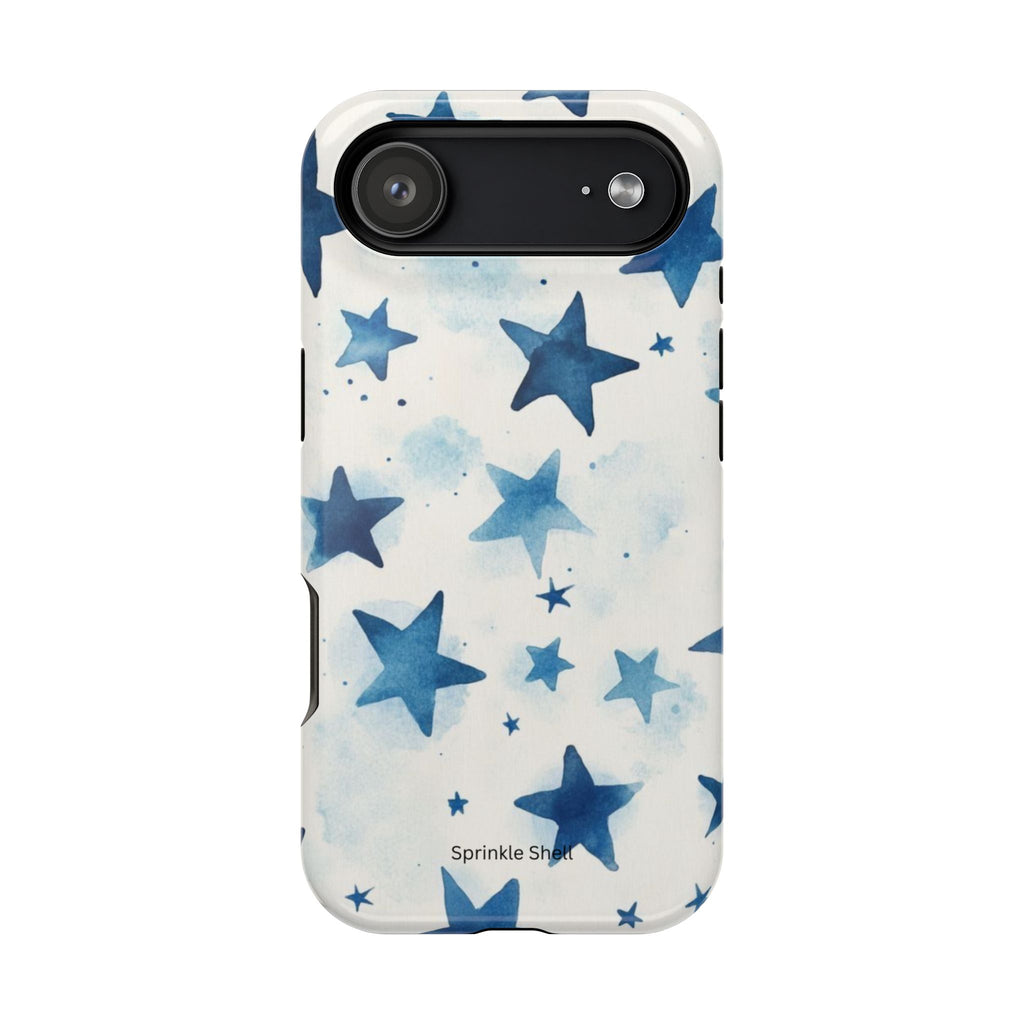 MagSafe Blue Stars iPhone Case
