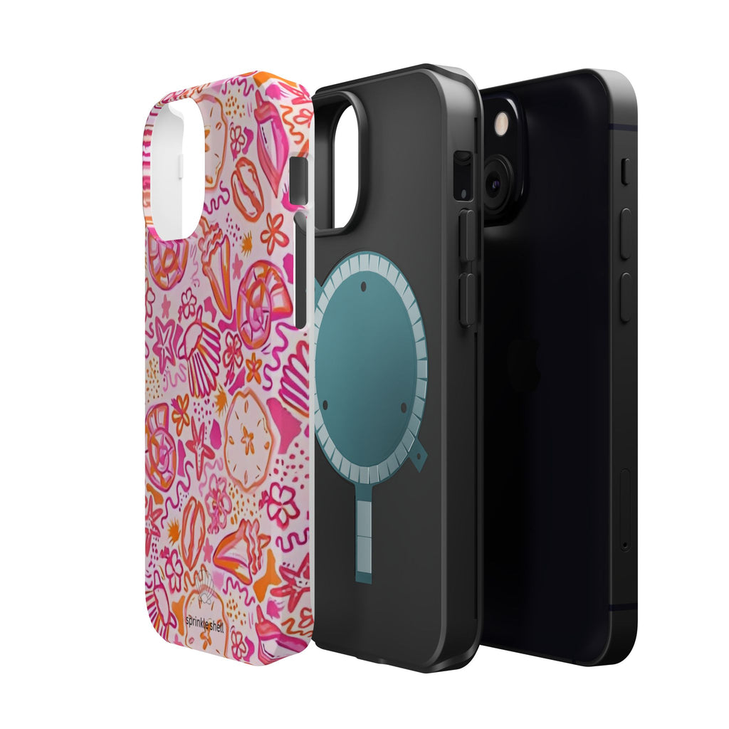 MagSafe Pink Clutter Iphone Case