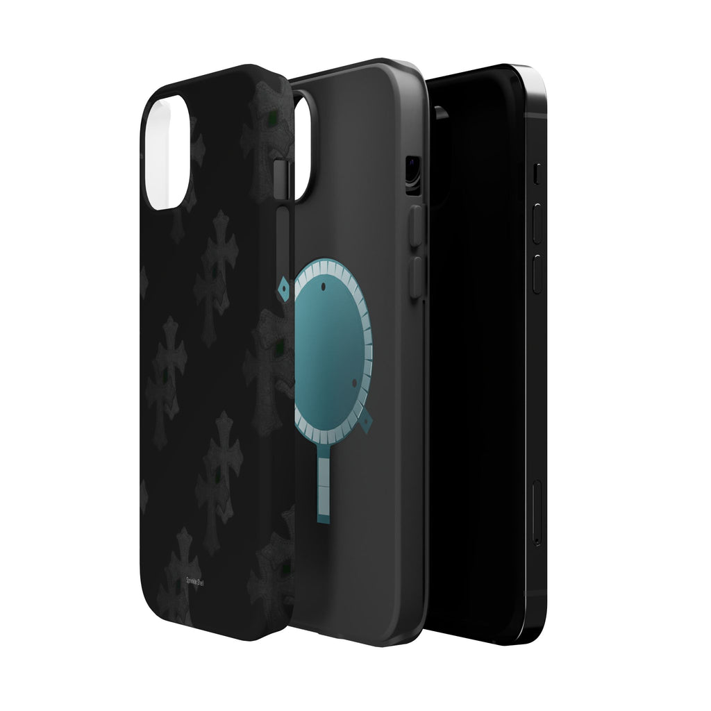 MagSafe black cross case