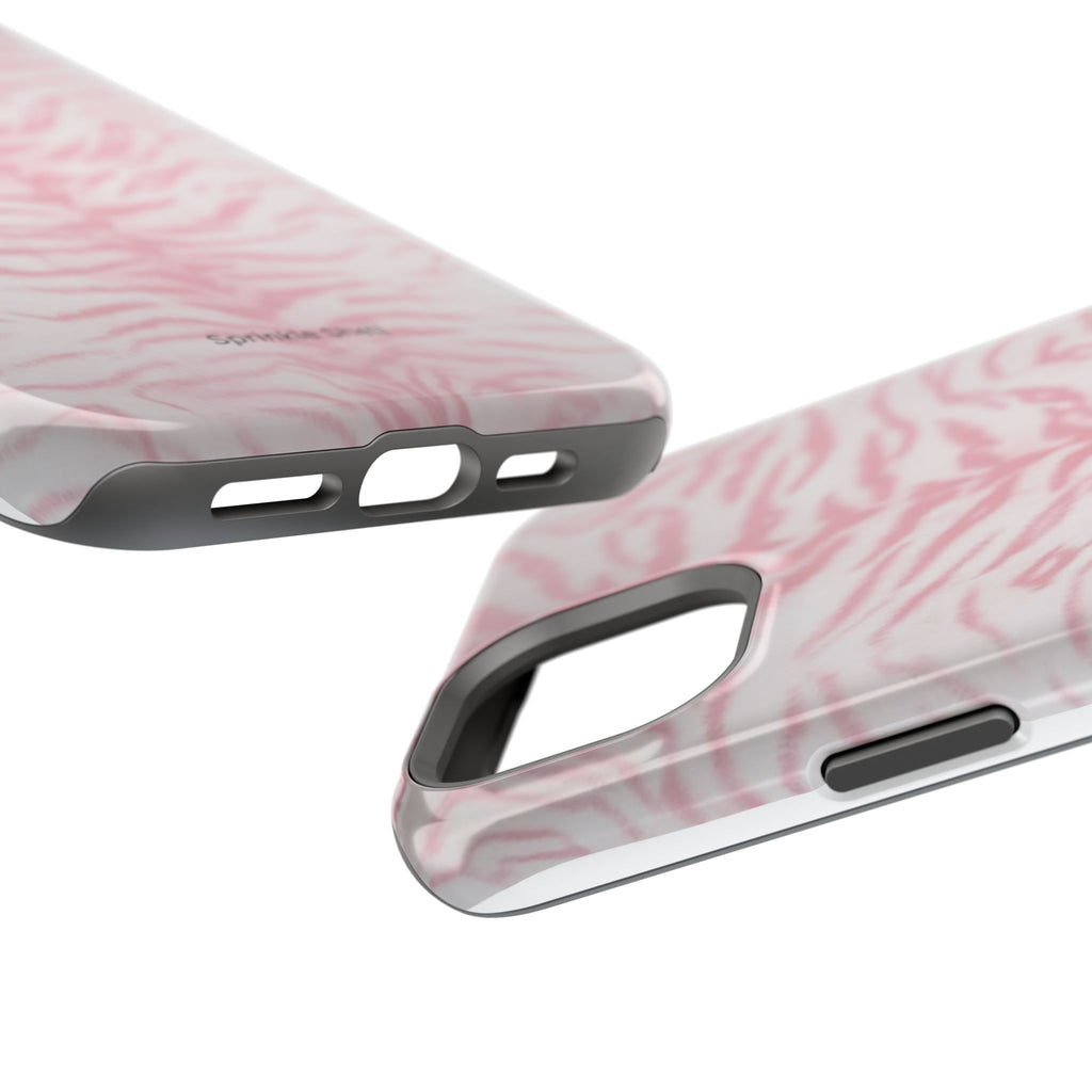MagSafe Pink Zebra Print Iphone Case