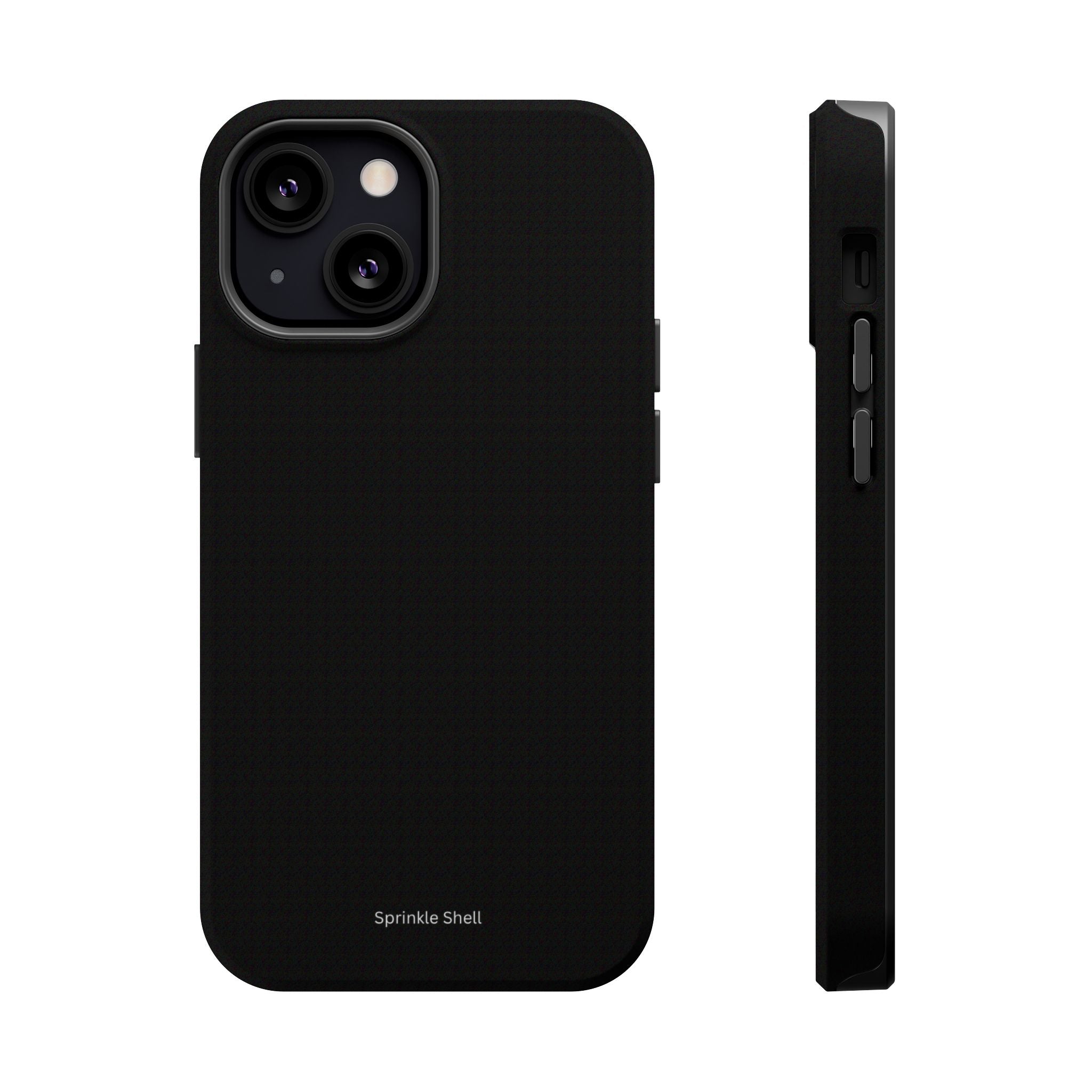 MagSafe Plain Black Iphone Case