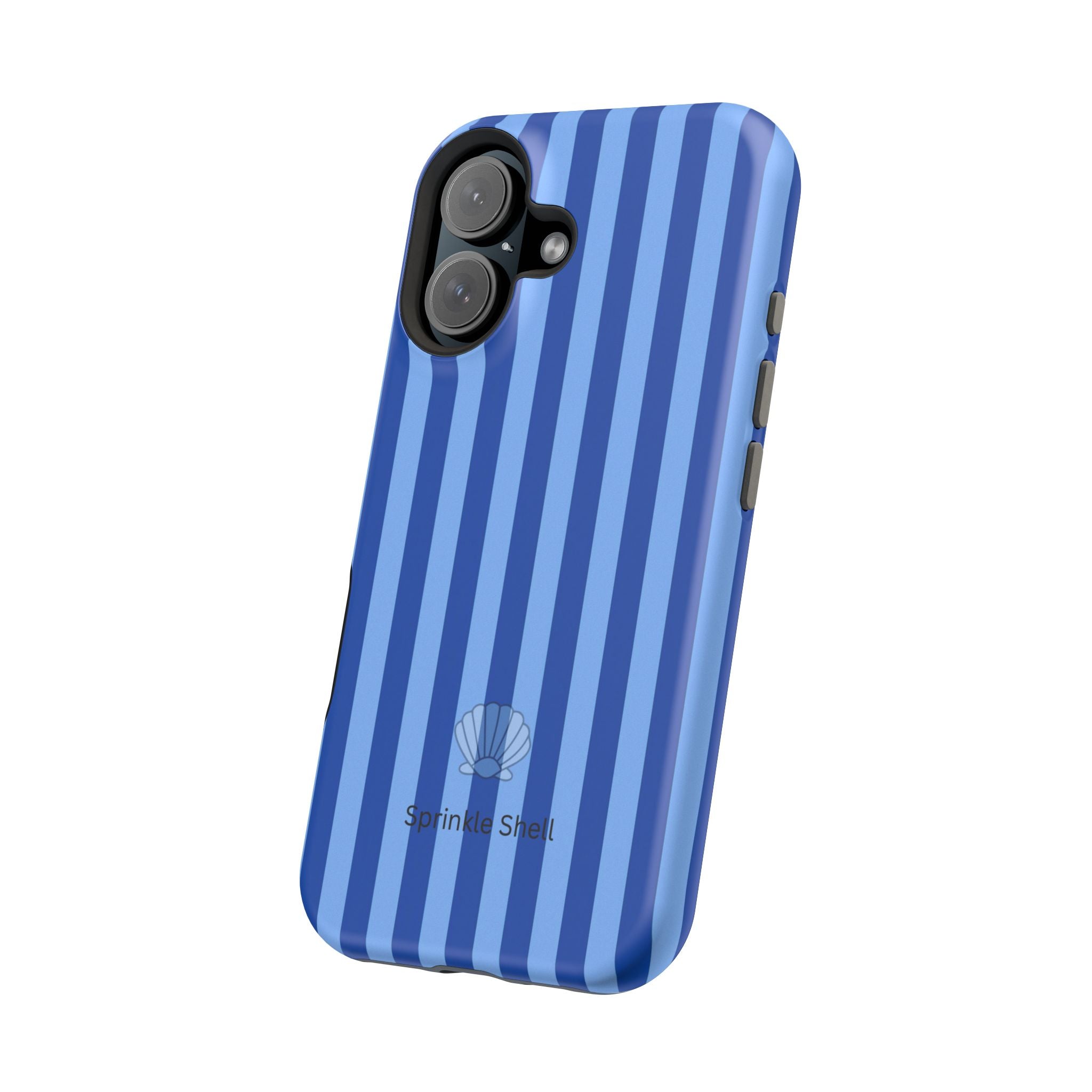 MagSafe blue striped case