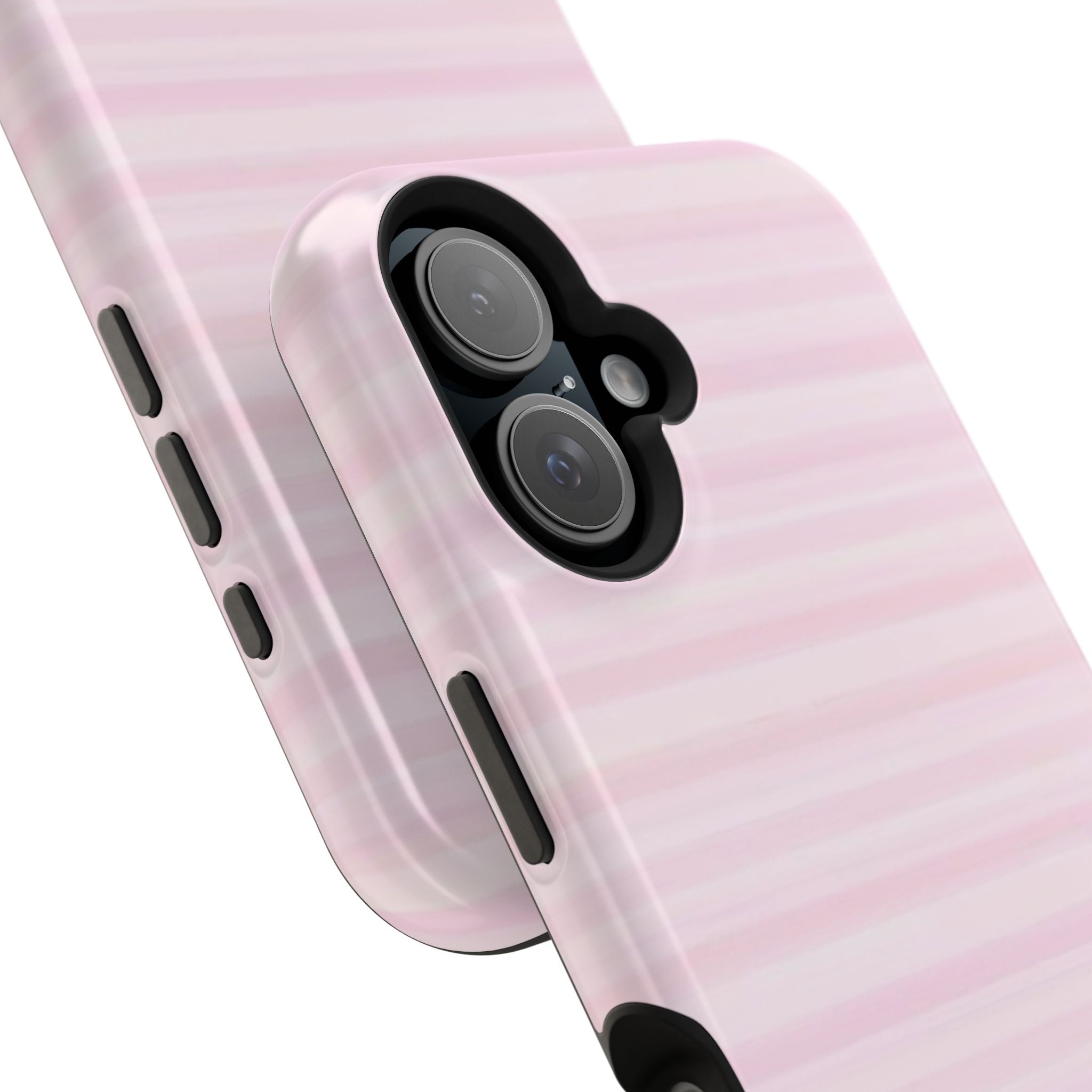 MagSafe pink stripes case