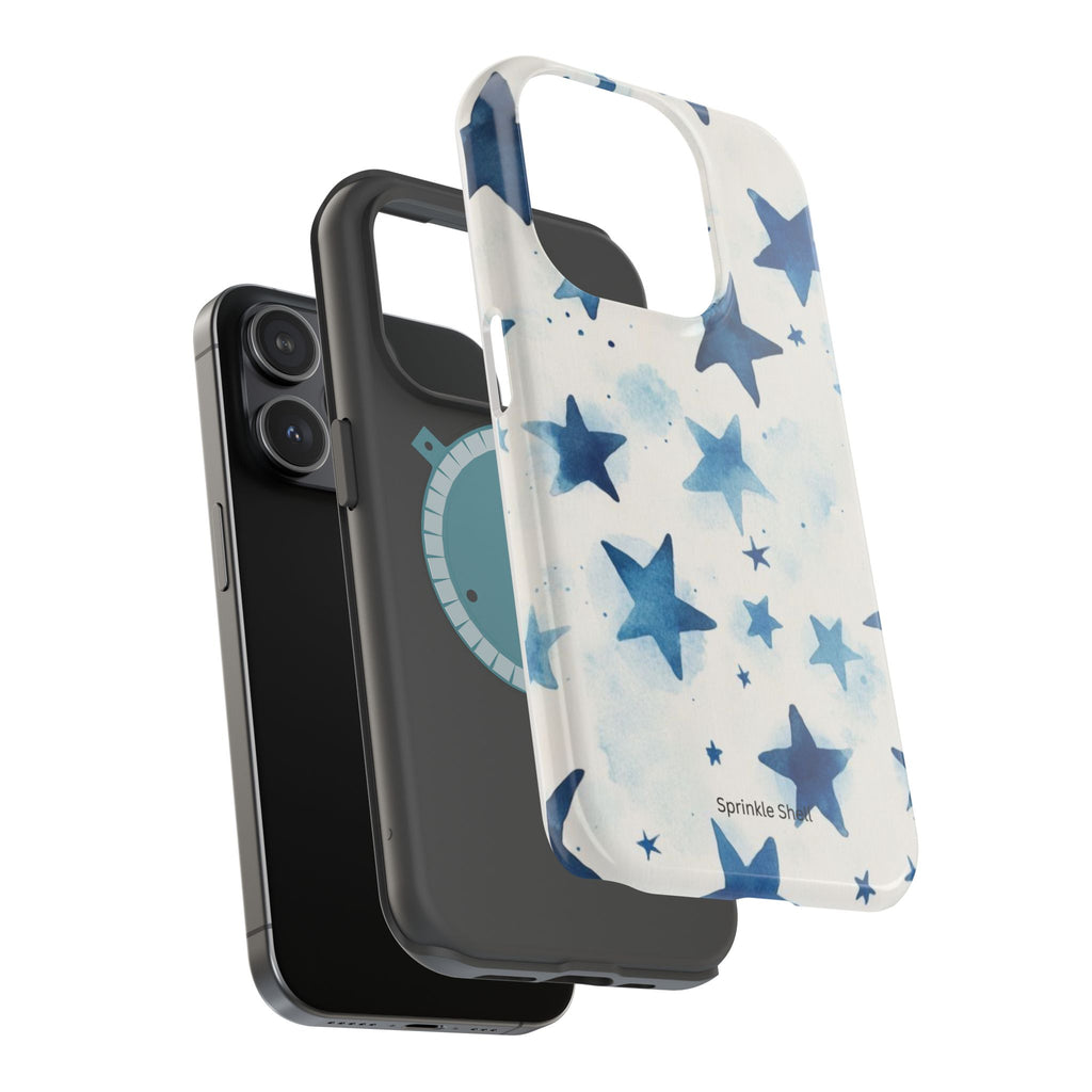 MagSafe Blue Stars iPhone Case