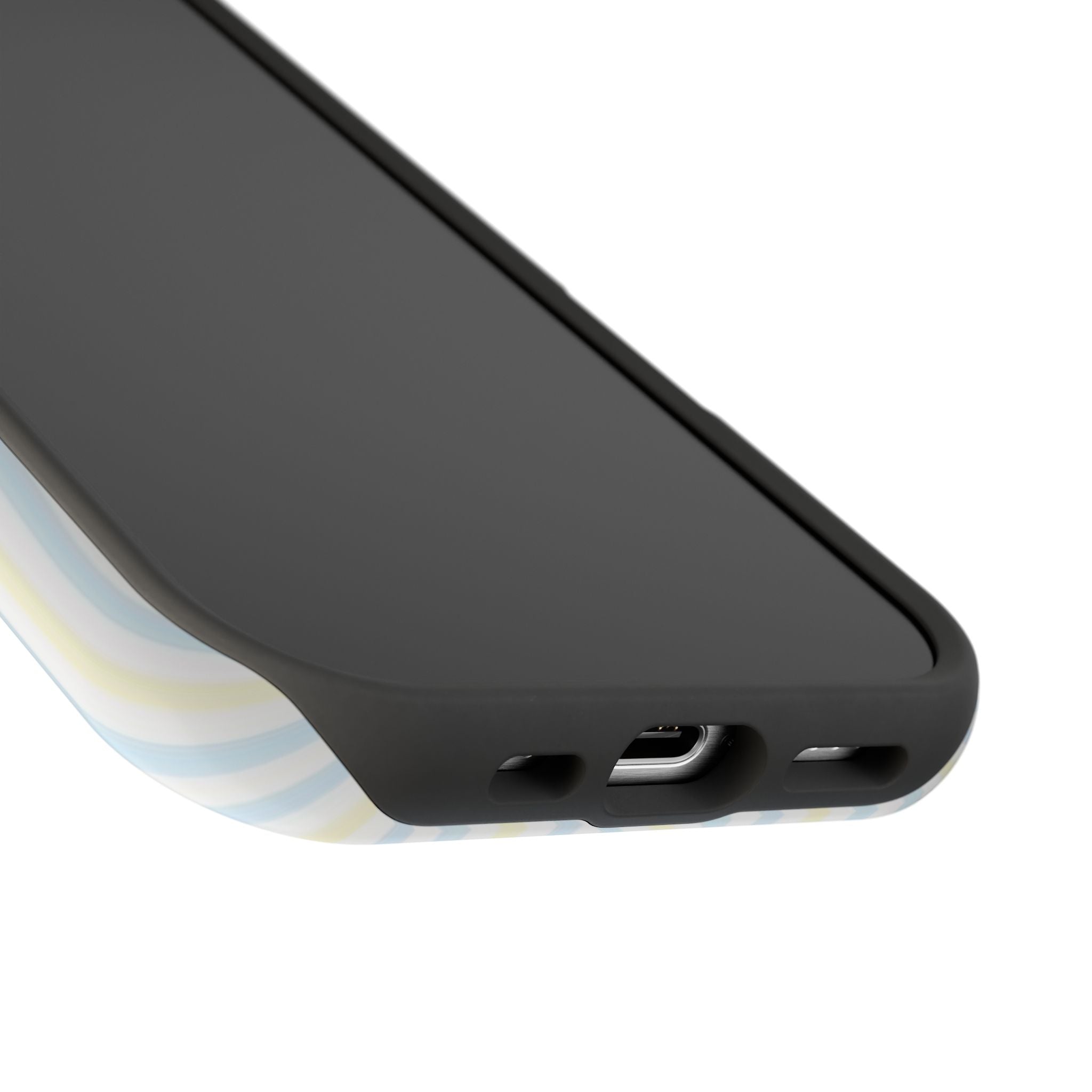 MagSafe Light Yellow And Blue Iphone Case