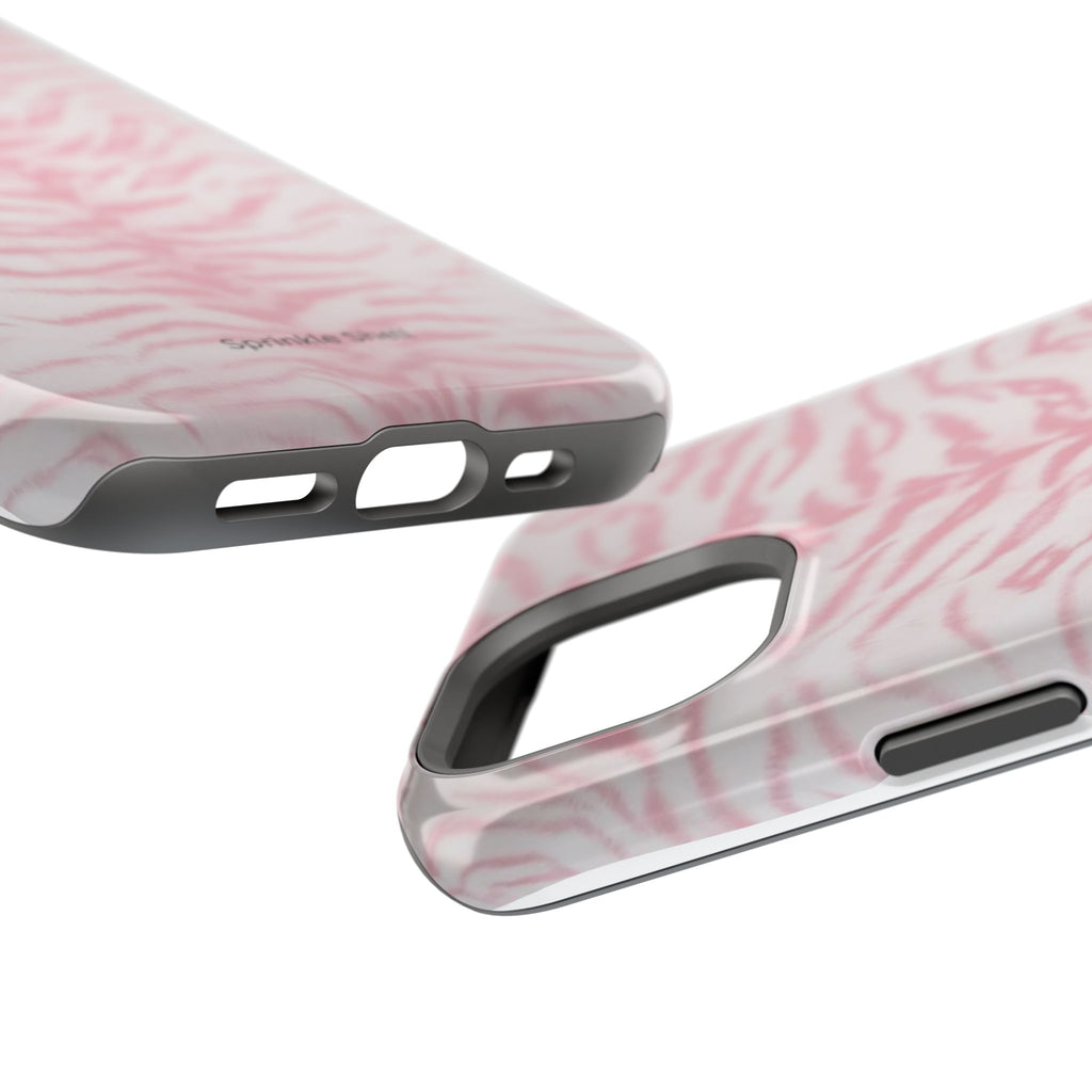 MagSafe Pink Zebra Print Iphone Case