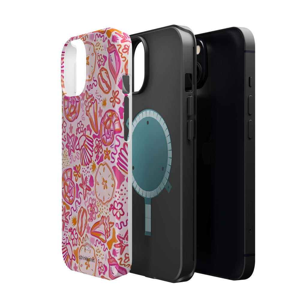 MagSafe Pink Clutter Iphone Case