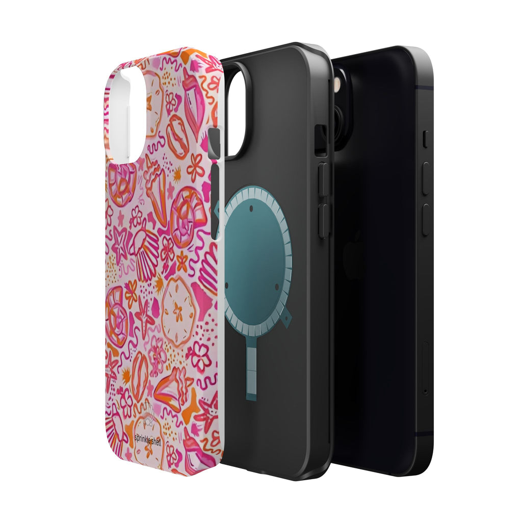 MagSafe Pink Clutter Iphone Case