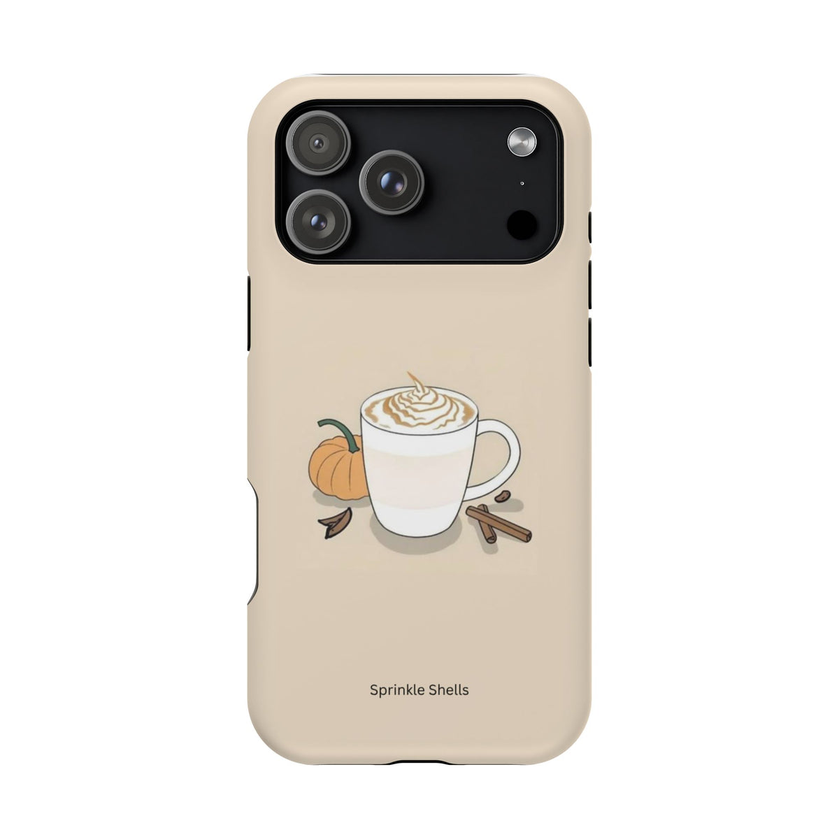 MagSafe Pumpkin Coffee iPhone case