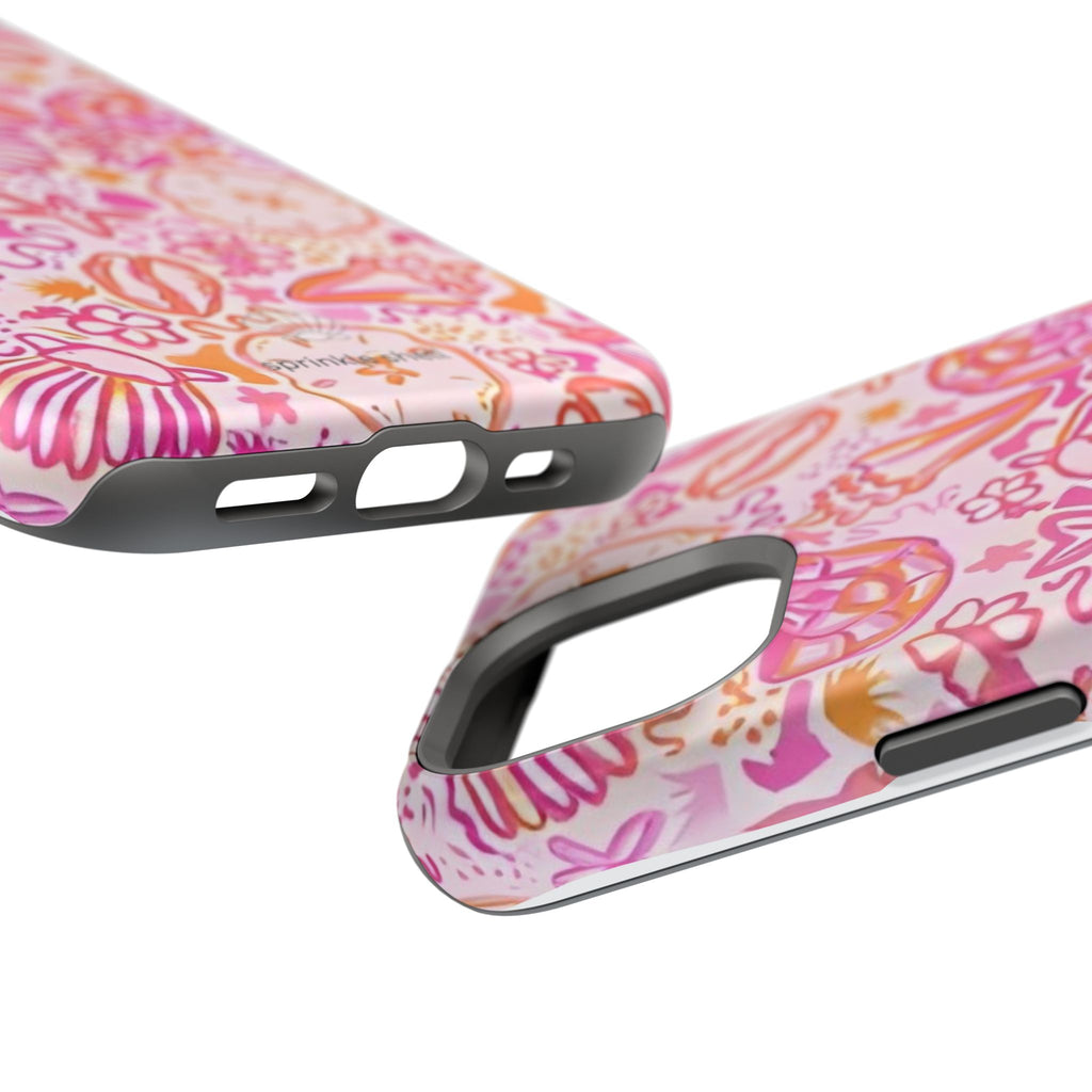 MagSafe Pink Clutter Iphone Case