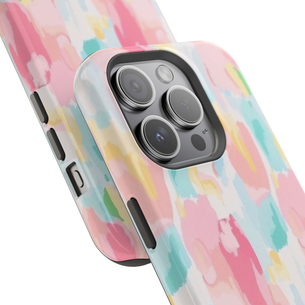 MagSafe cute colorful paint case