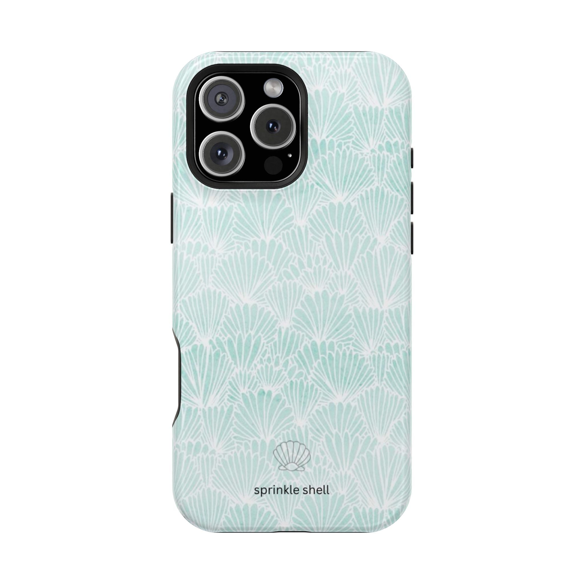 MagSafe Teal Shell Iphone case