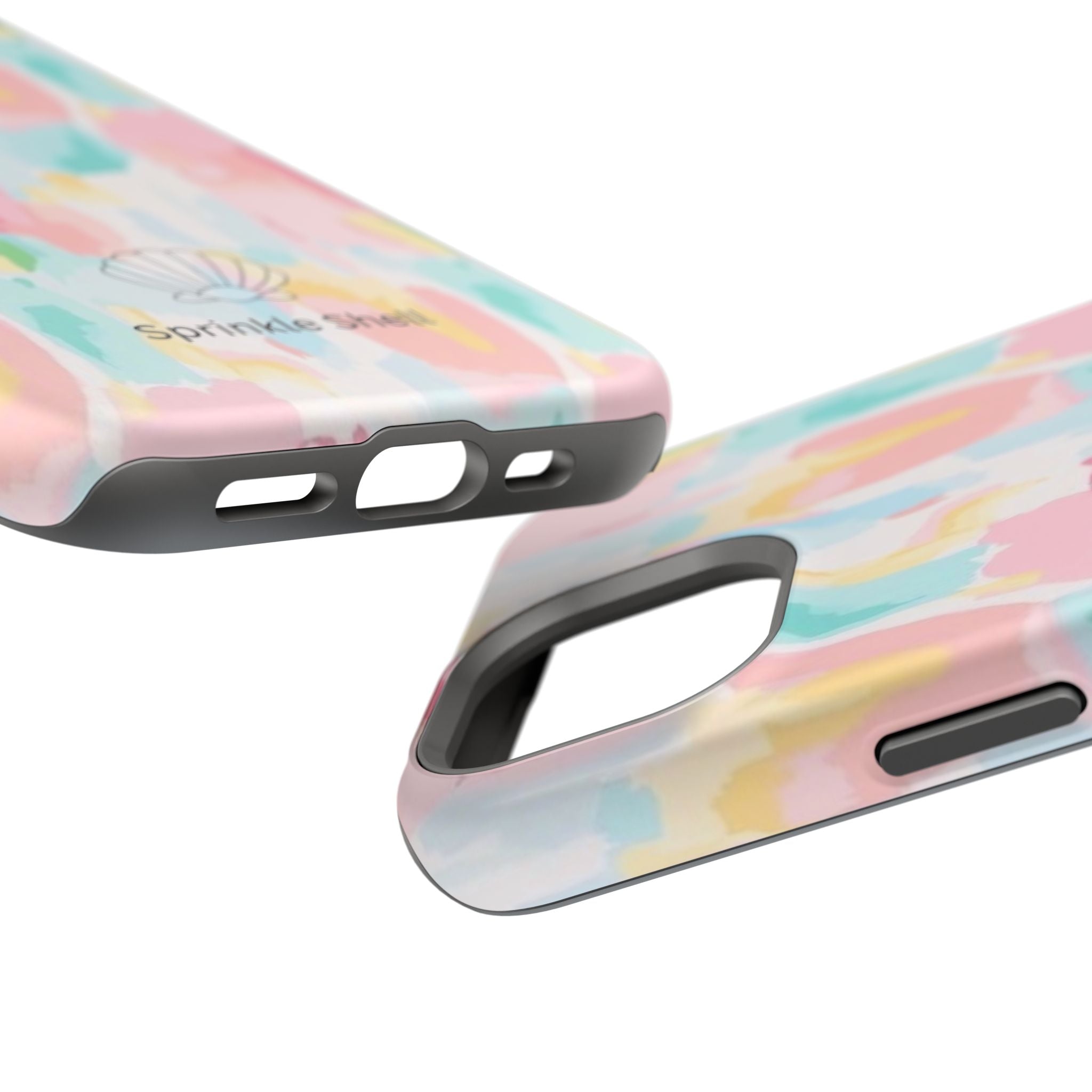 MagSafe cute colorful paint case
