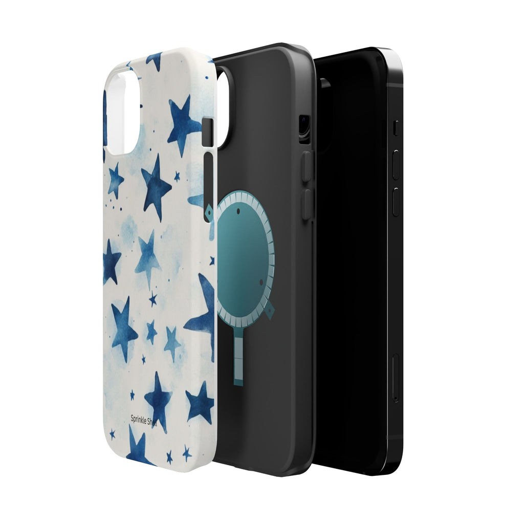 MagSafe Blue Stars iPhone Case