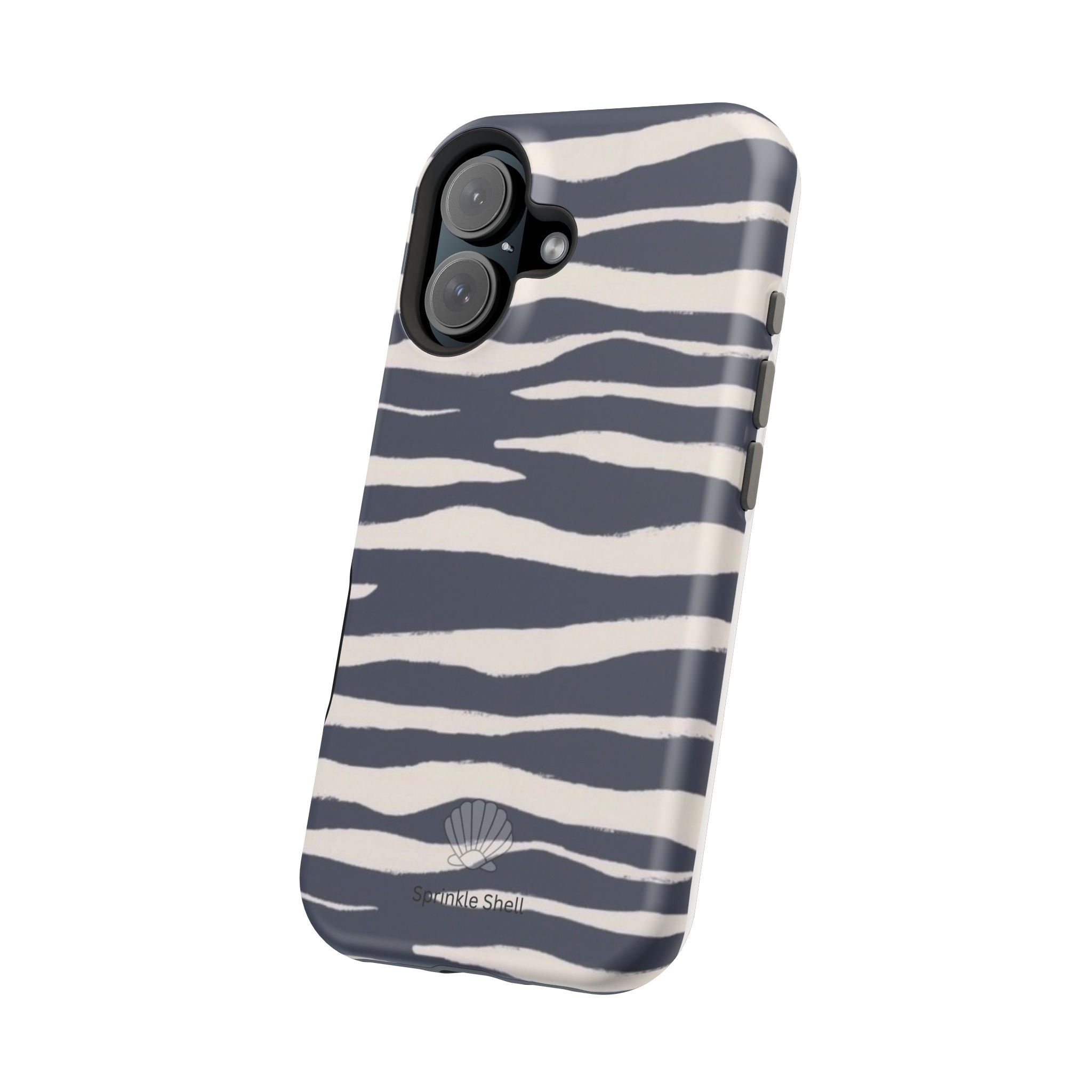 MagSafe Blue zebra print case