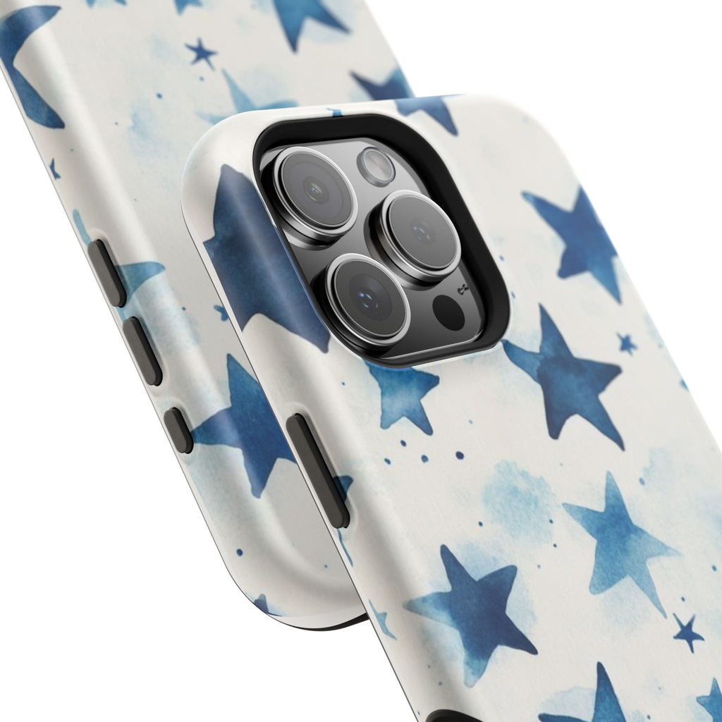MagSafe Blue Stars iPhone Case