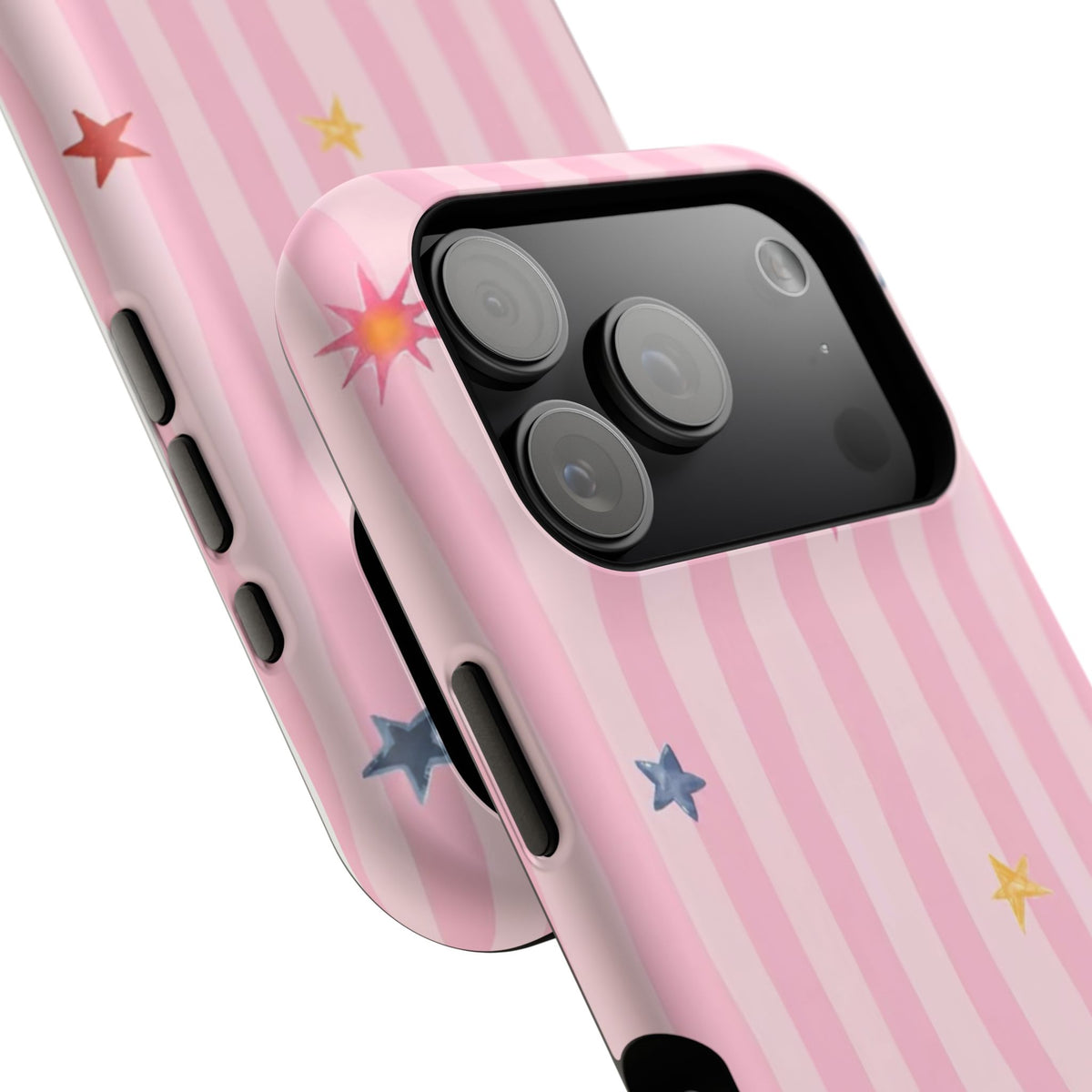 MagSafe pink lines & stars case