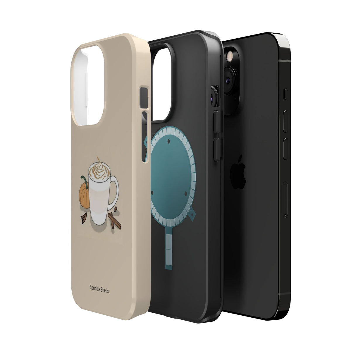 MagSafe Pumpkin Coffee iPhone case