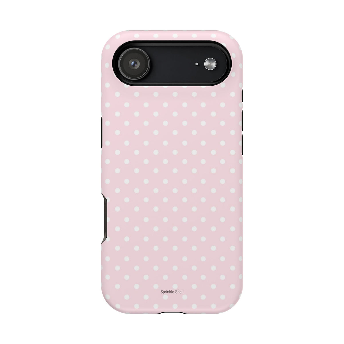MagSafe light pink polka dots case