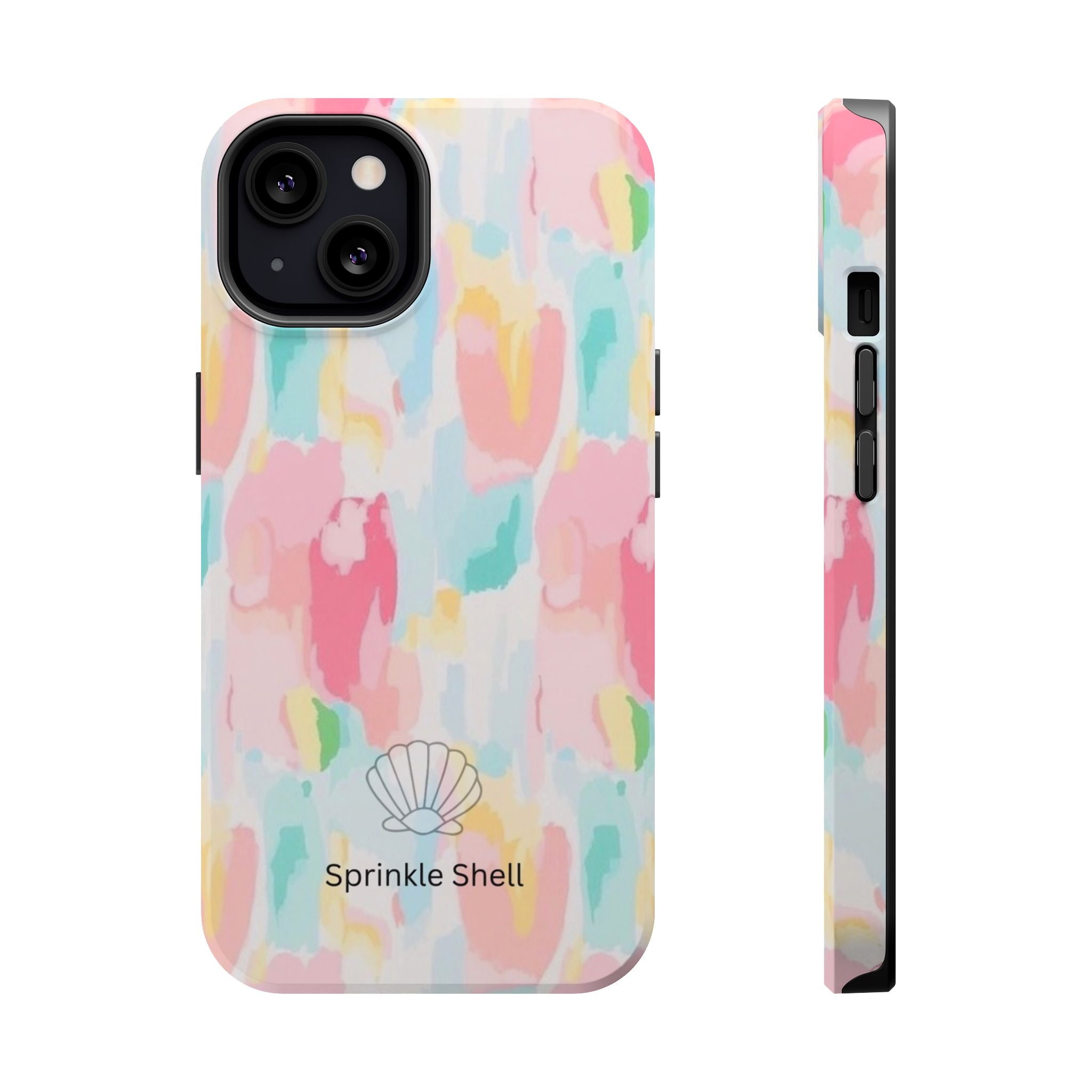 MagSafe cute colorful paint case