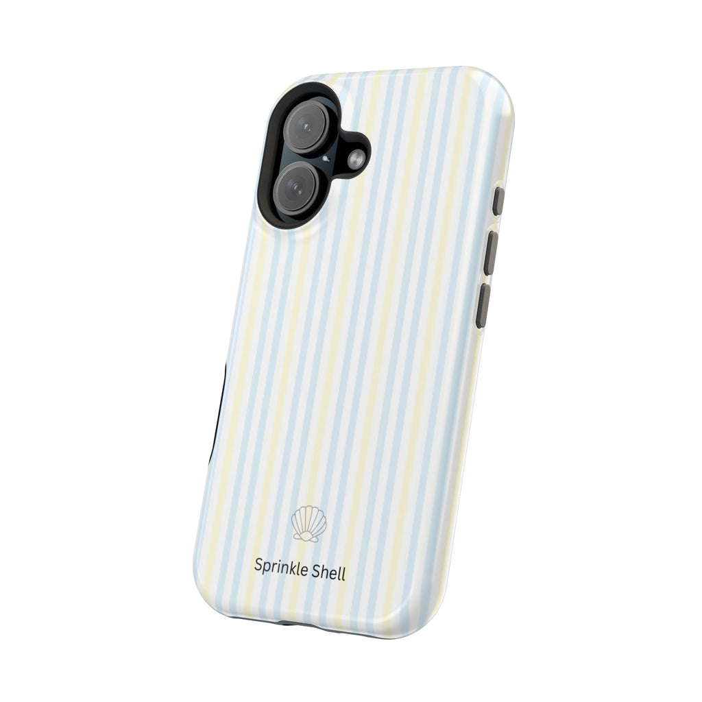 MagSafe Light Yellow And Blue Iphone Case