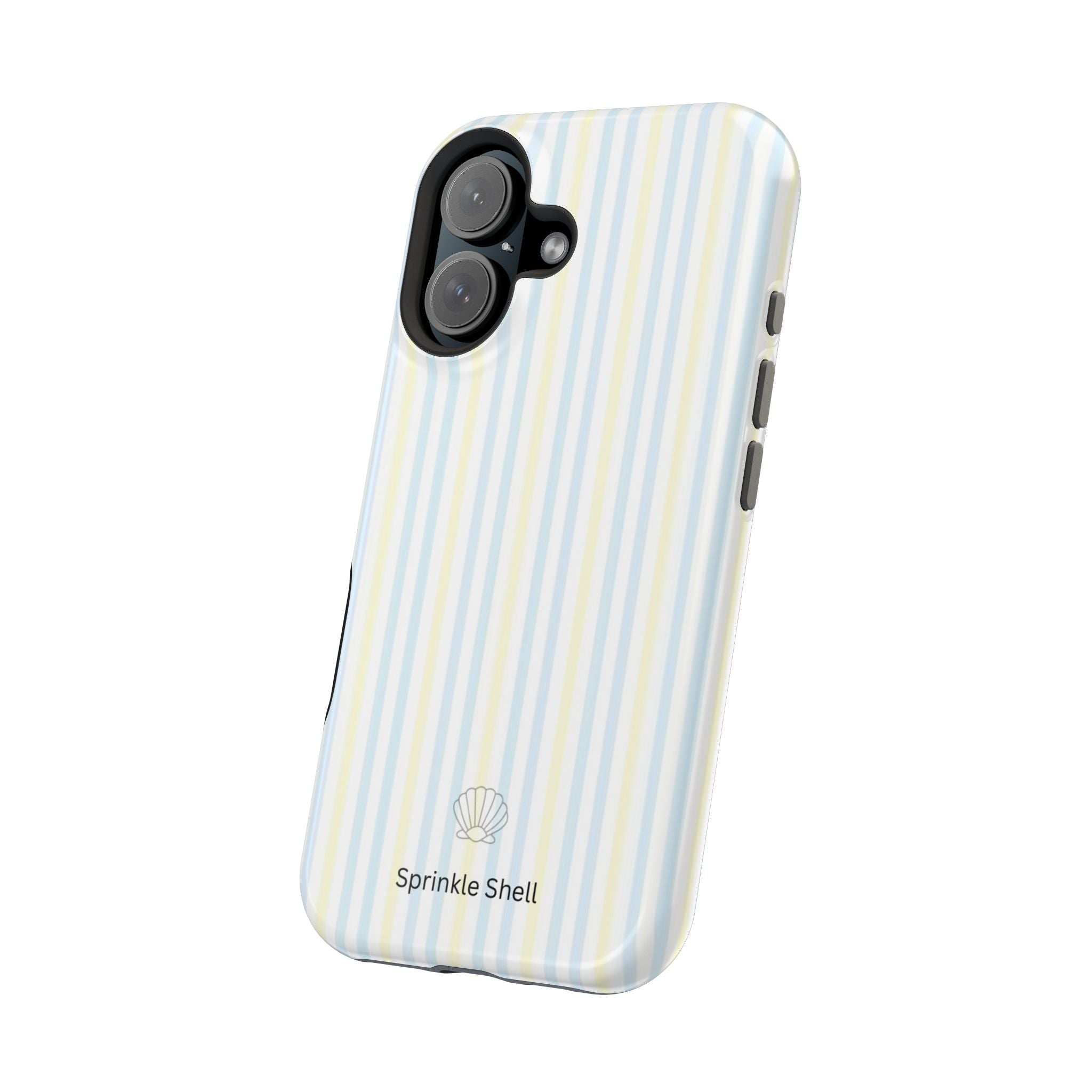 MagSafe Light Yellow And Blue Iphone Case