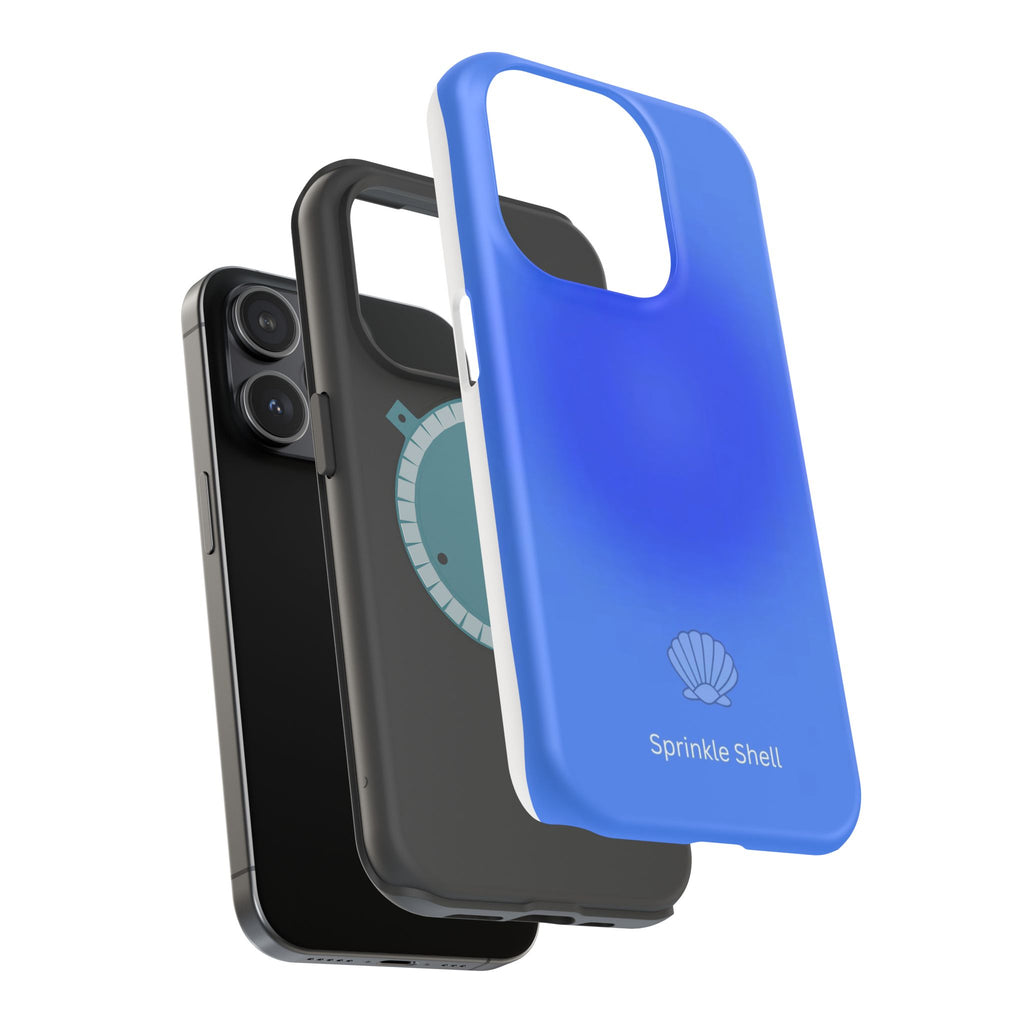 MagSafe blue aura case