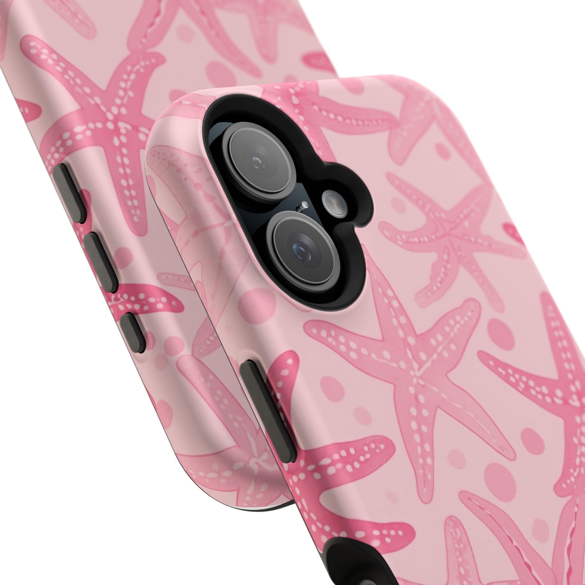 MagSafe Pink Starfish Iphone Case