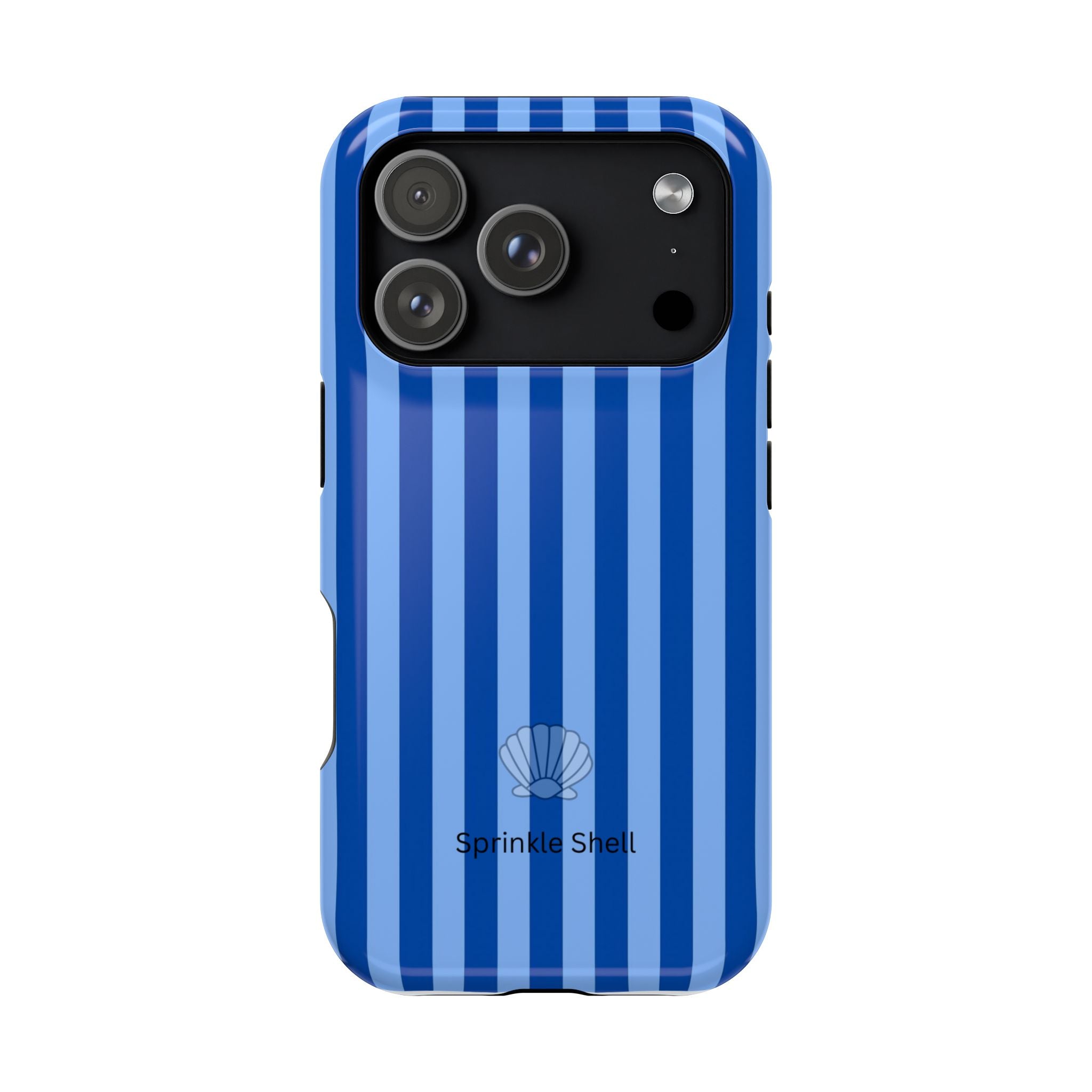 MagSafe blue striped case