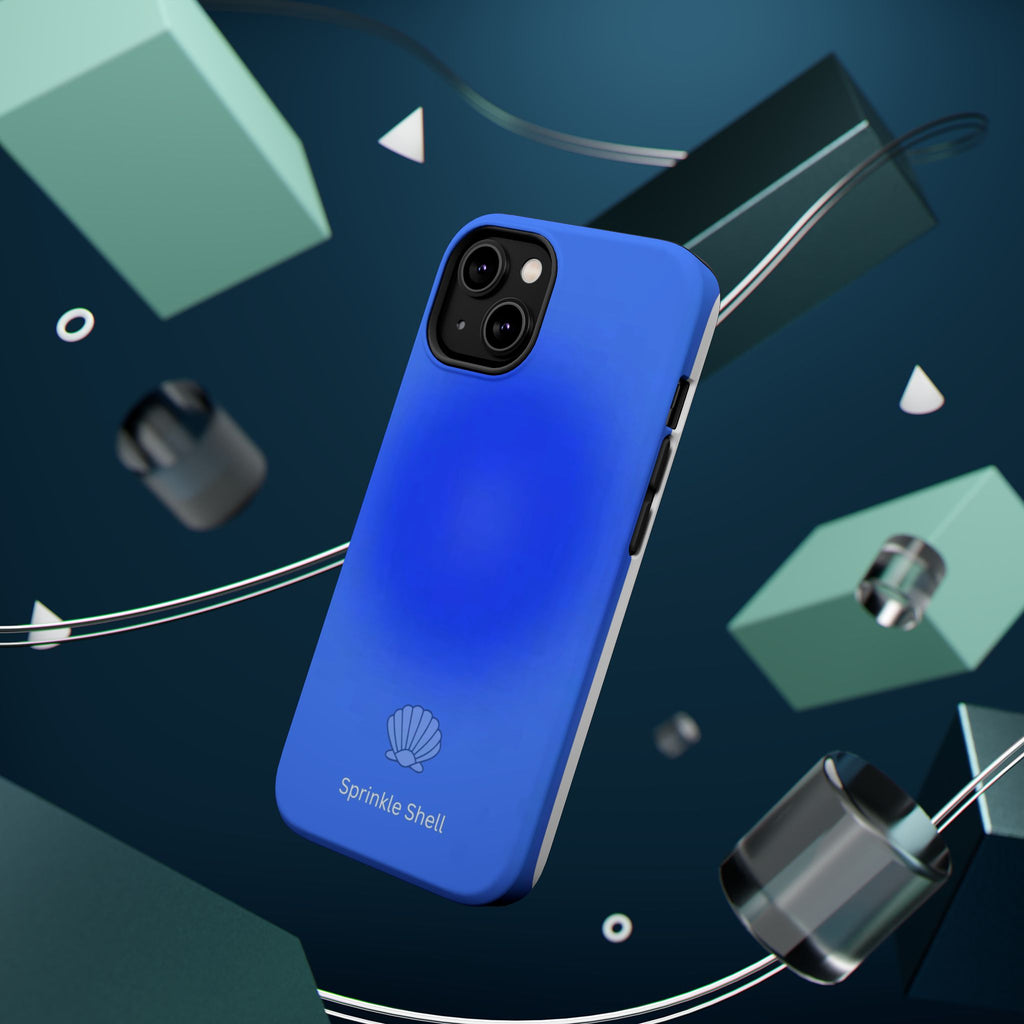 MagSafe blue aura case