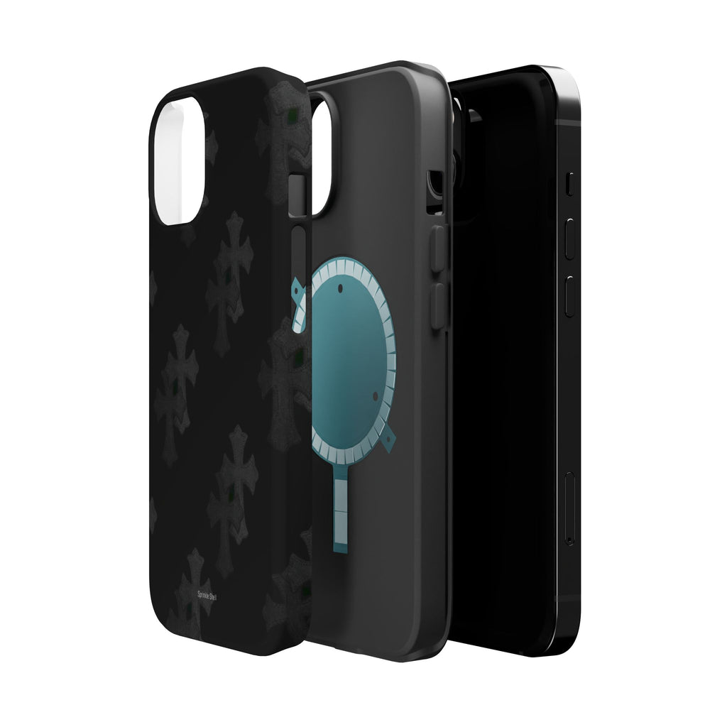 MagSafe black cross case