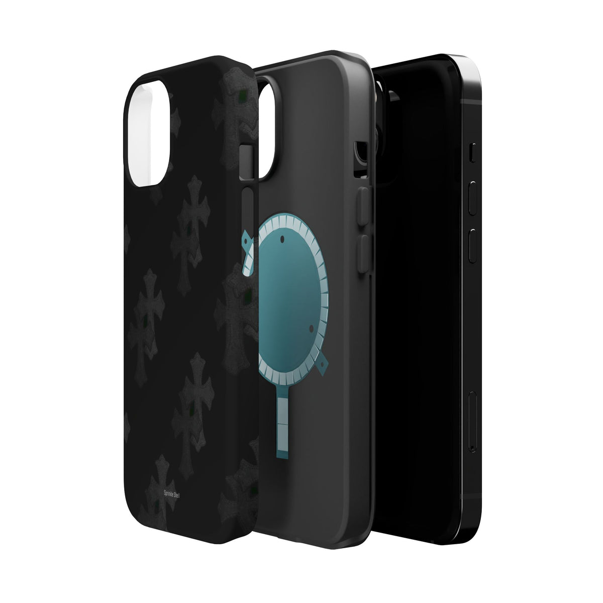 MagSafe black cross case