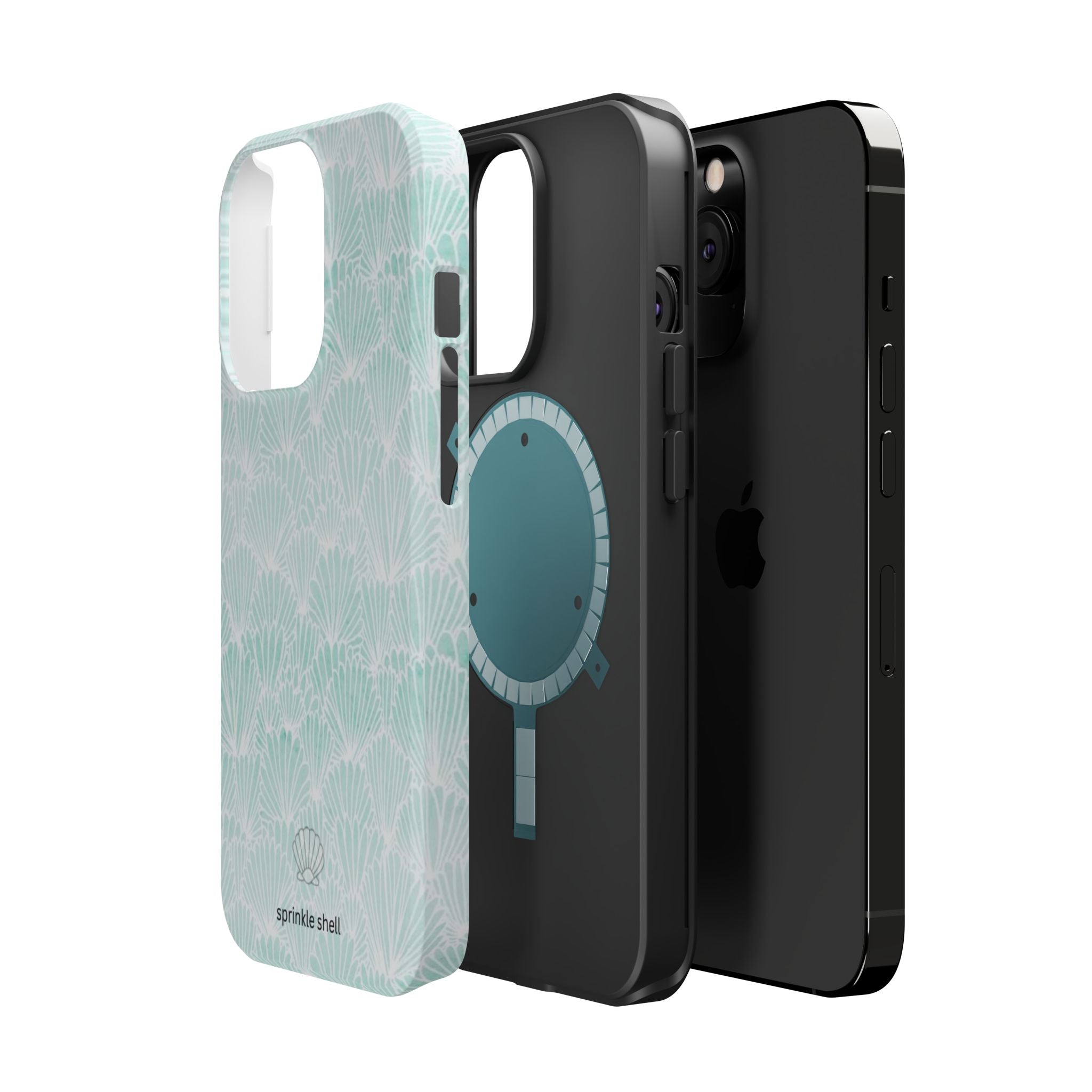 MagSafe Teal Shell Iphone case