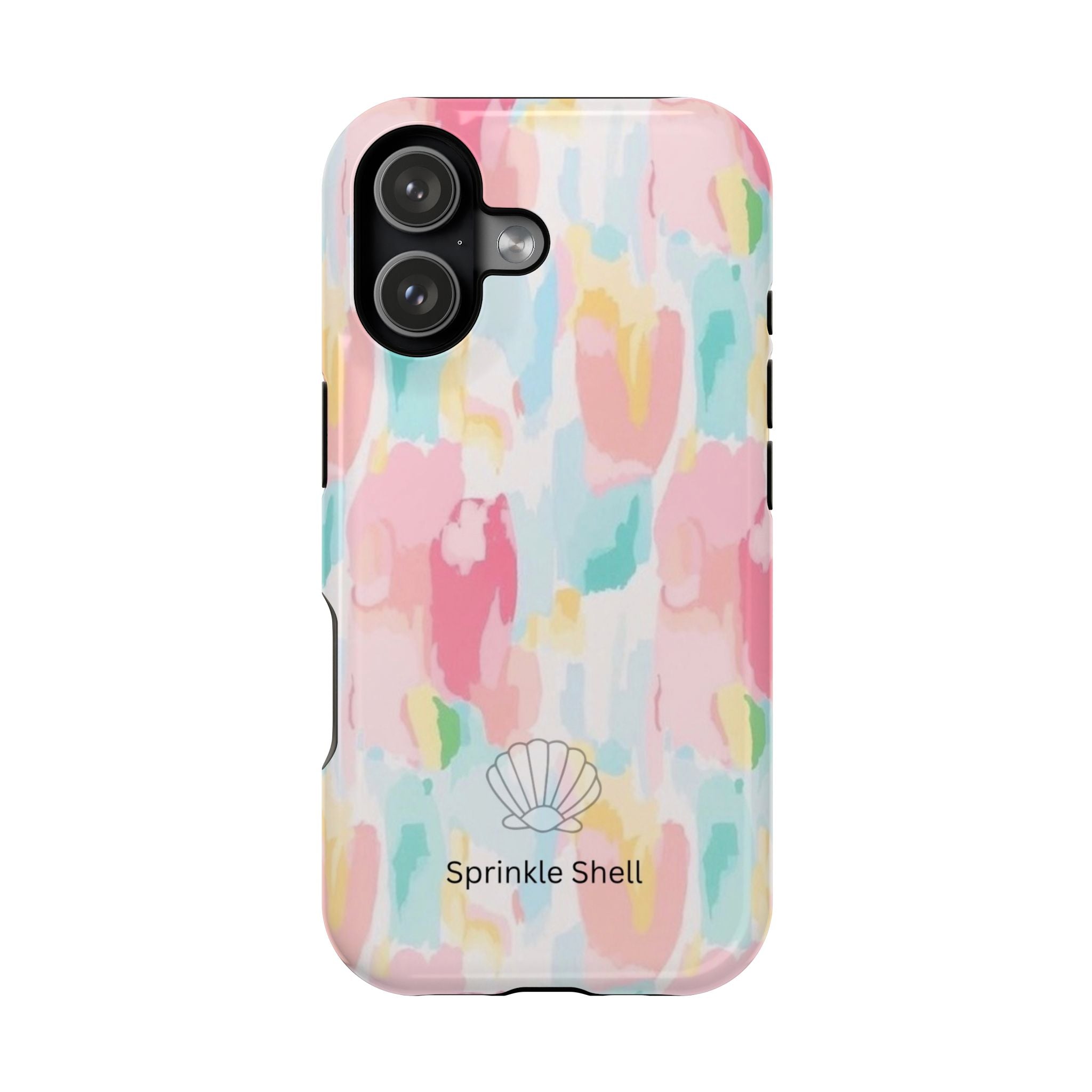 MagSafe cute colorful paint case
