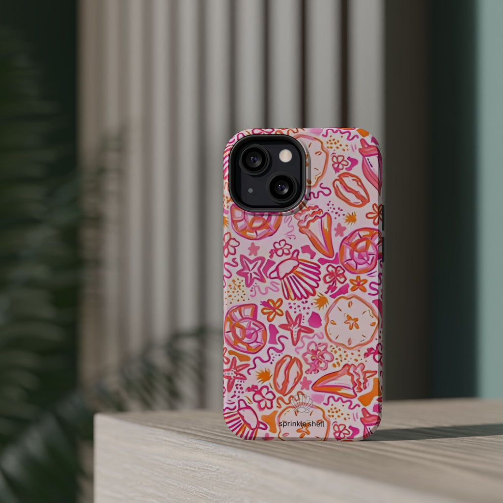 MagSafe Pink Clutter Iphone Case