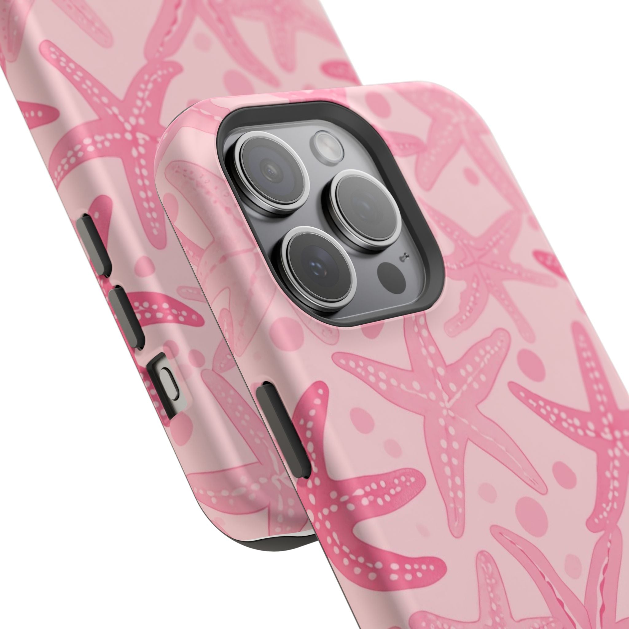 MagSafe Pink Starfish Iphone Case