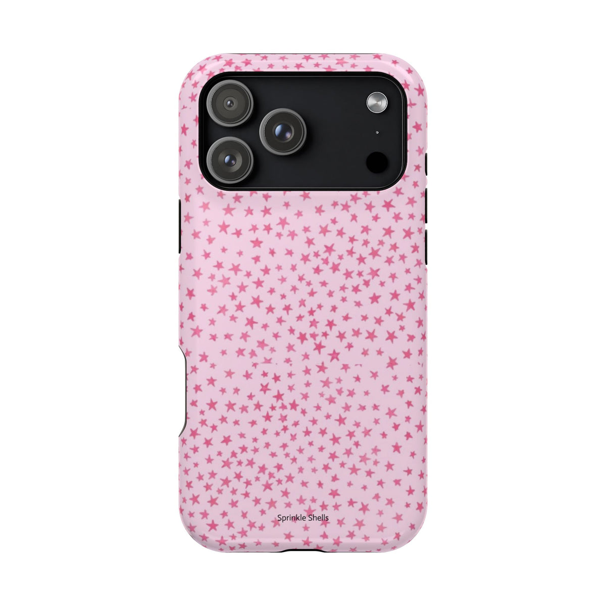 MagSafe mini pink stars case
